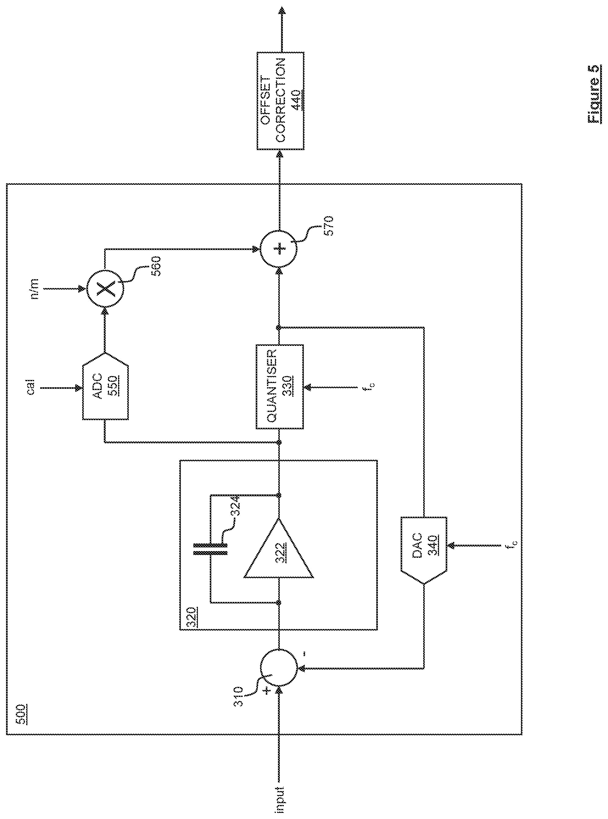 Patent US12101097 Figure 5 – Coulomb counter circuitry