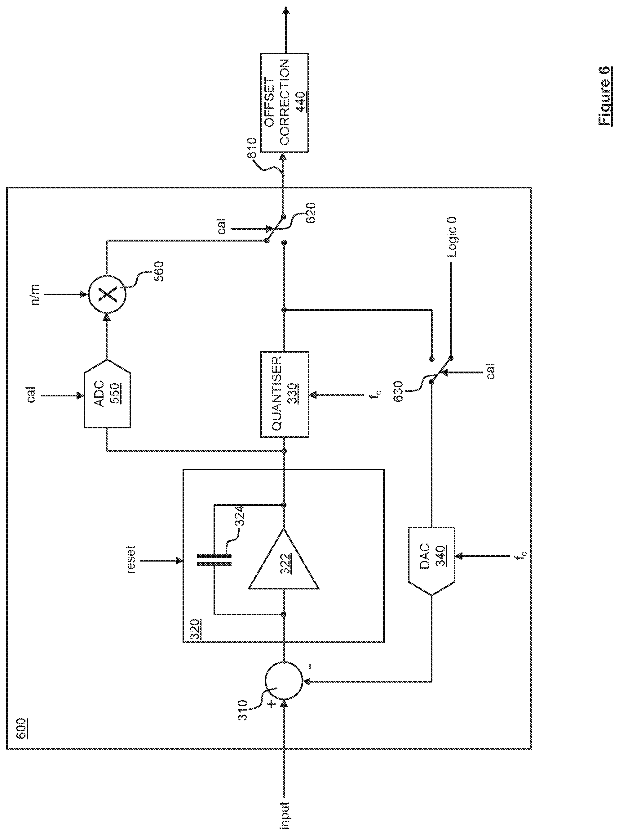 Patent US12101097 Figure 6 – Coulomb counter circuitry