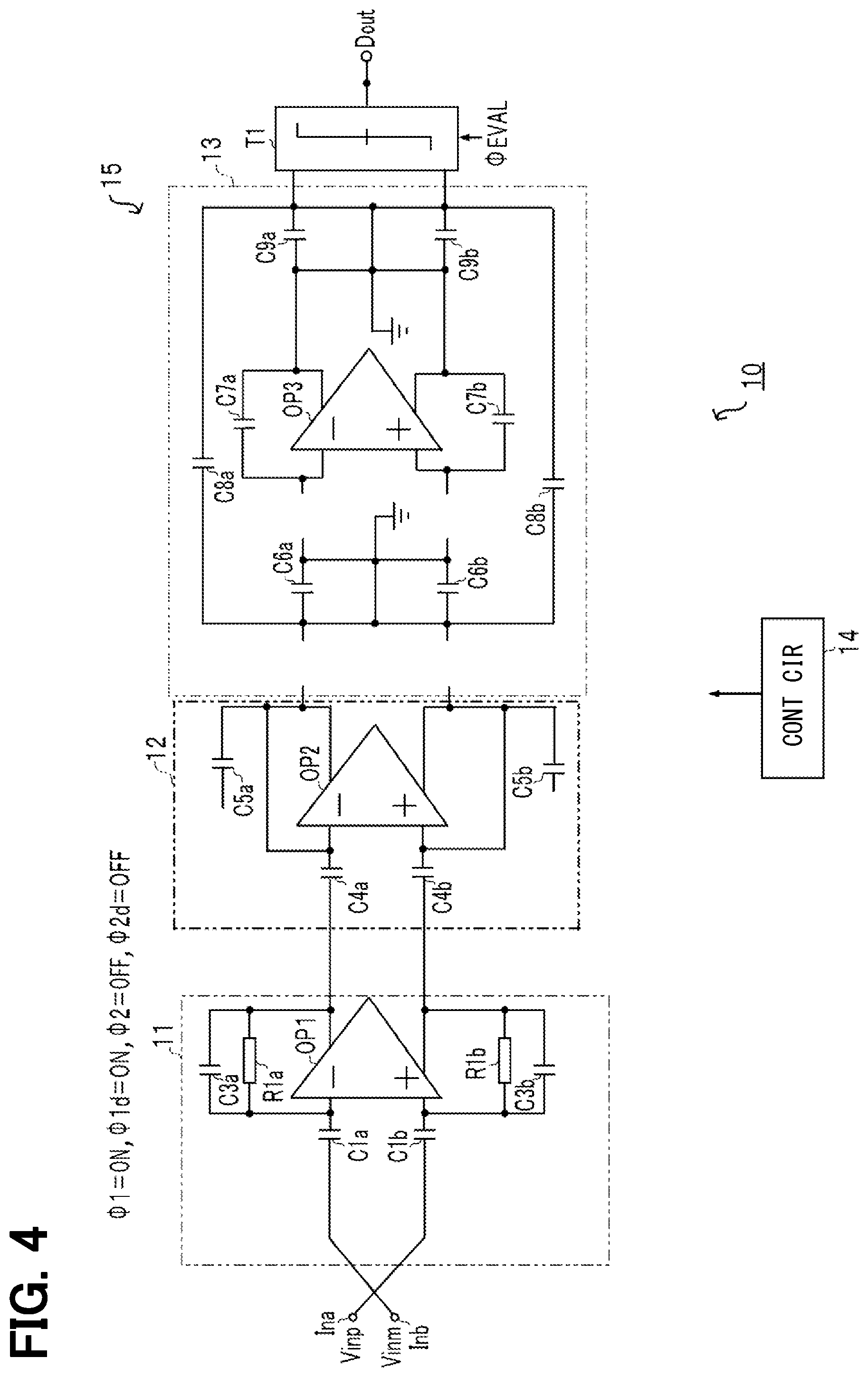 Patent US12101105 Figure 4 – Delta-sigma modulation type A/D converter
