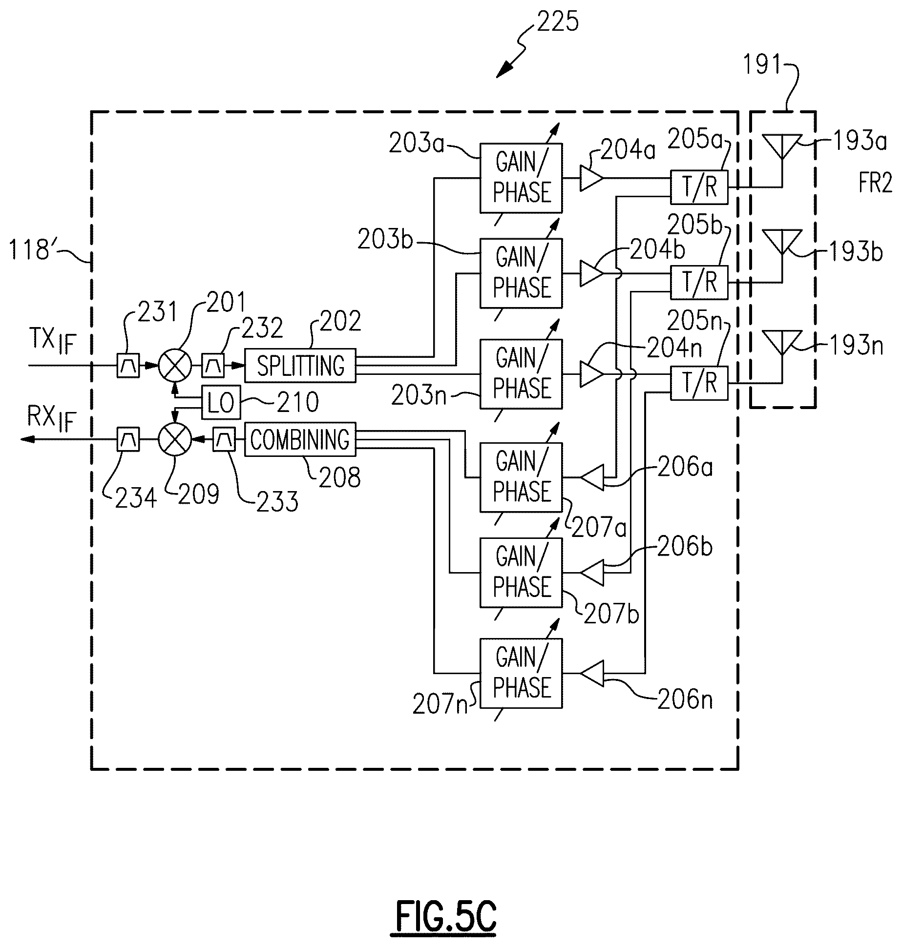 Patent US12101108 Figure 10 – Mobile devices with merged frequency range one and intermediate frequency signal path
