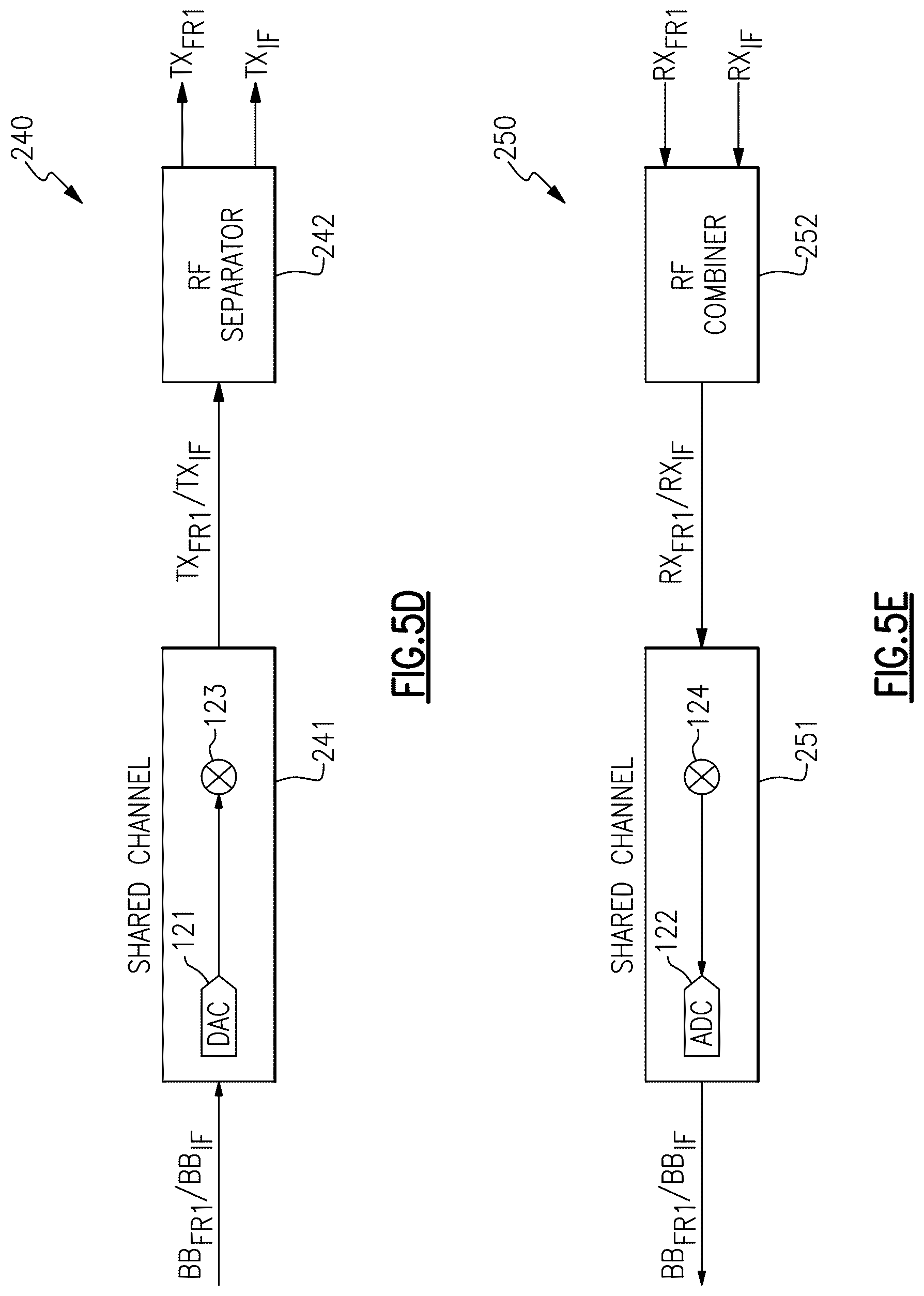 Patent US12101108 Figure 11 – Mobile devices with merged frequency range one and intermediate frequency signal path