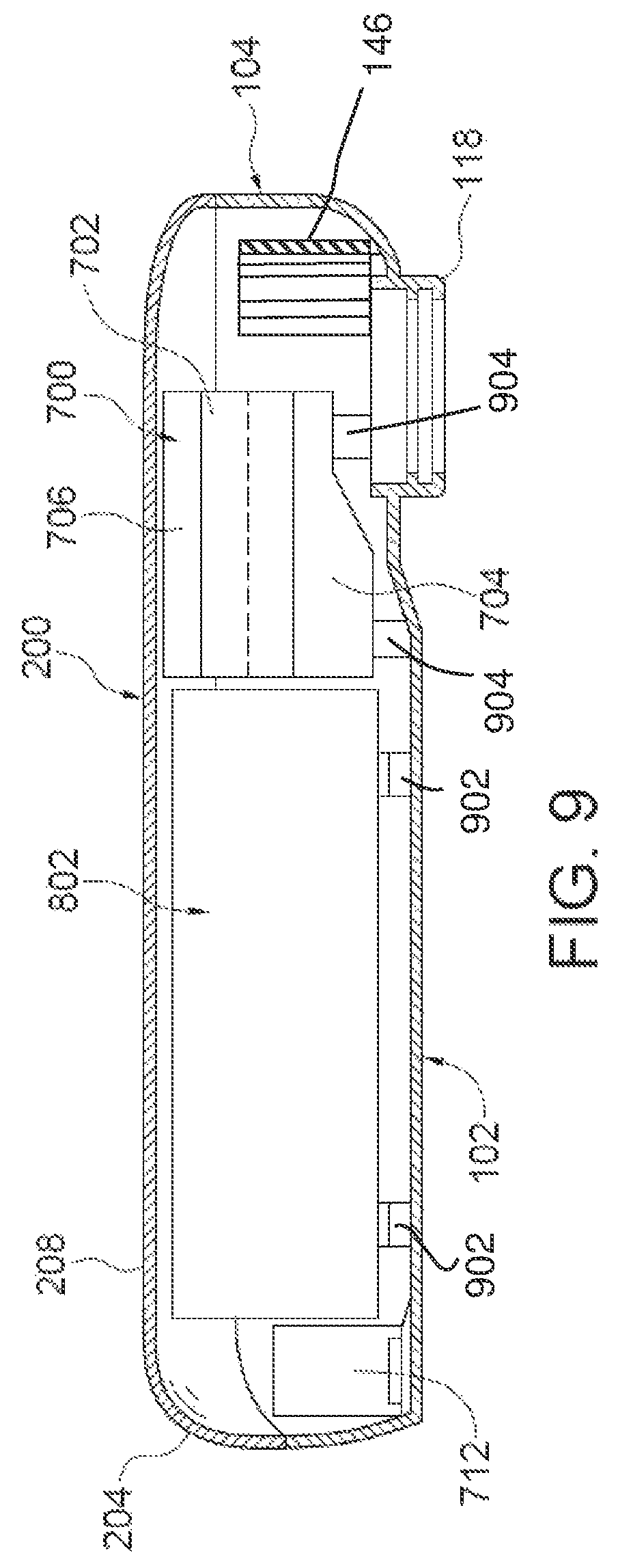 Patent US12101111 Figure 9 – Small cell access node with water intrusion mitigation
