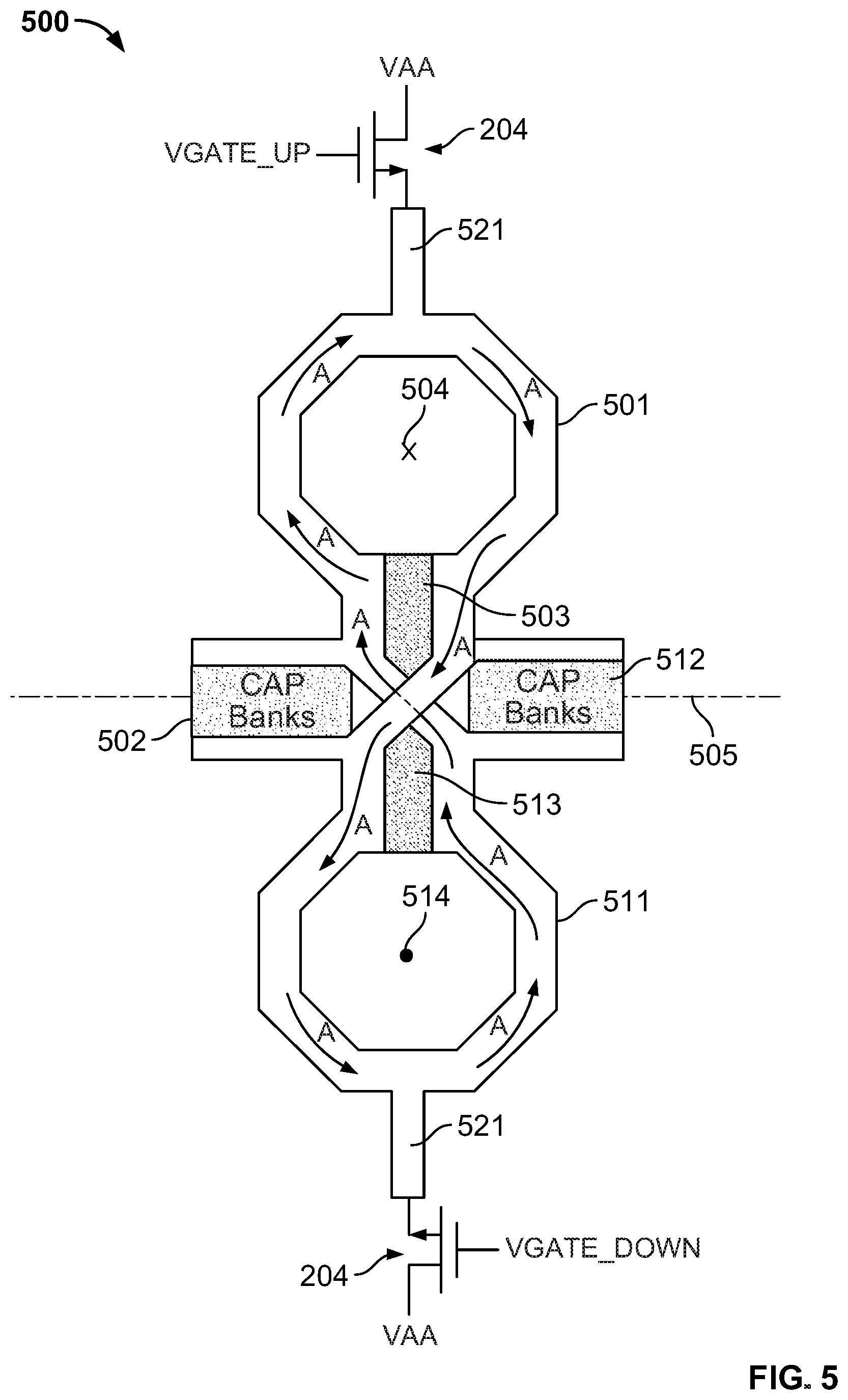Patent US12101112 Figure 4 – Oscillator for high-speed serial device