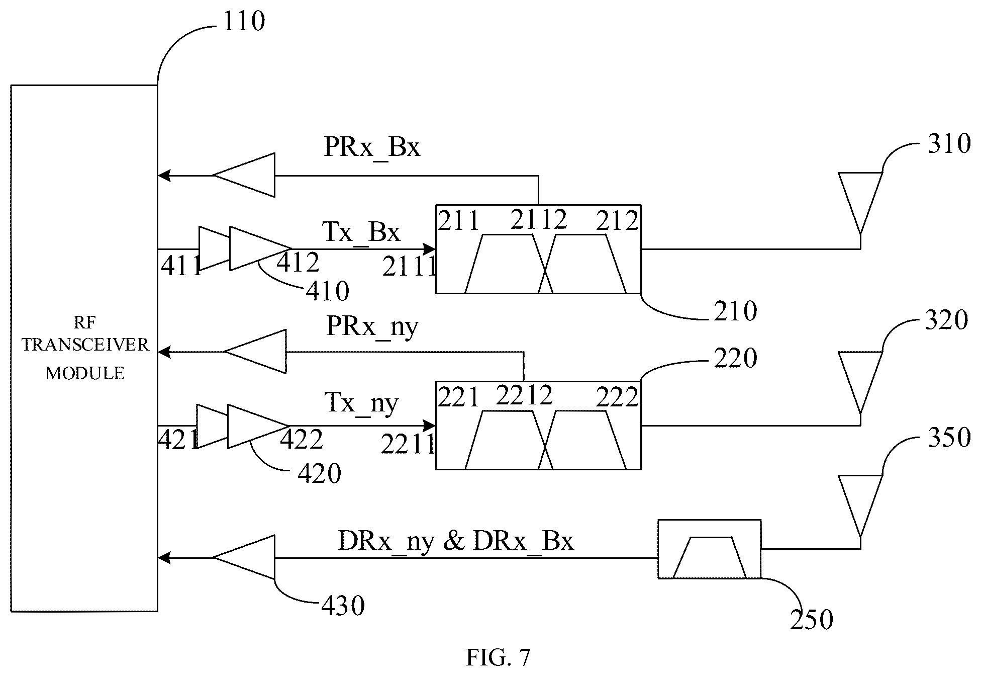 Patent US12101113 Figure 4 – Radio frequency module, control method, and electronic device