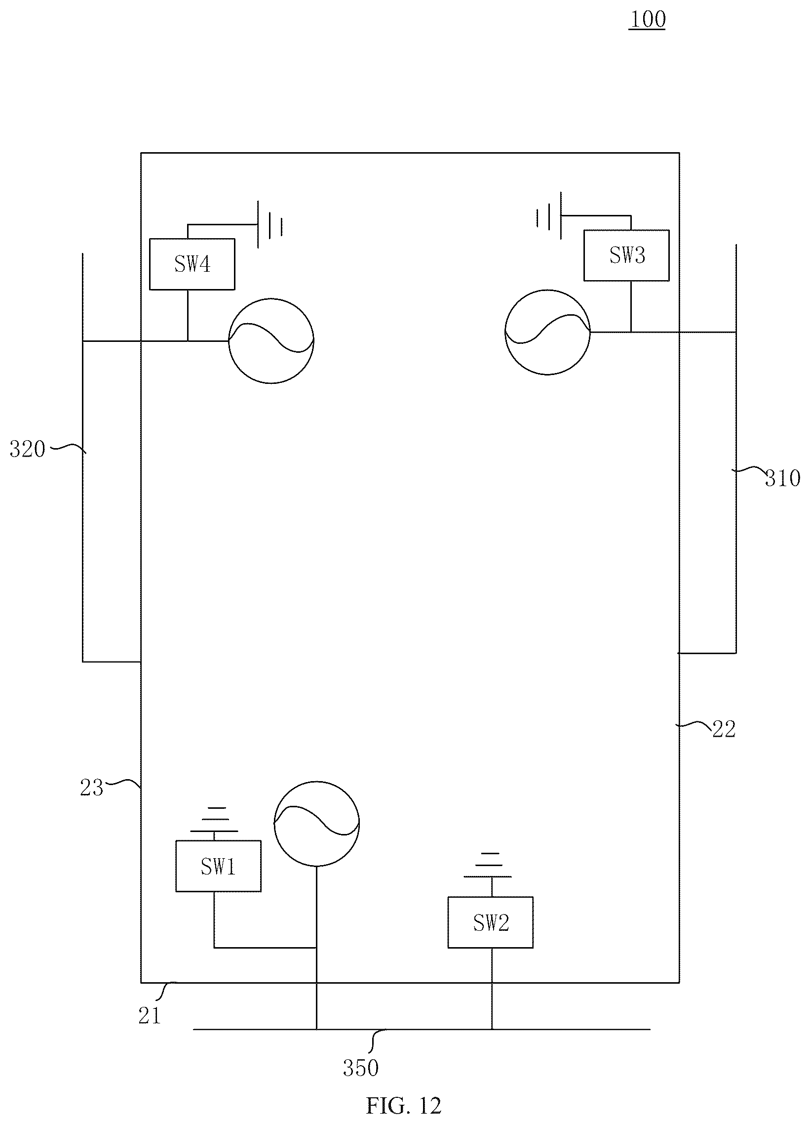 Patent US12101113 Figure 9 – Radio frequency module, control method, and electronic device