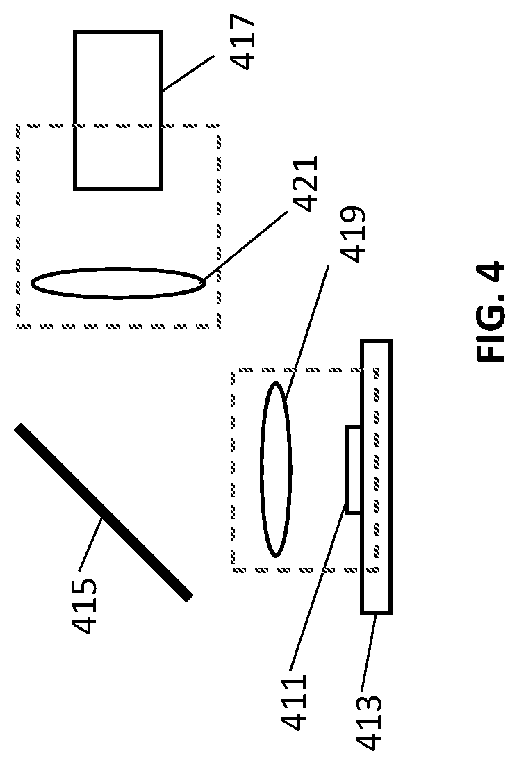 Patent US12101128 Figure 5 – LED chip-to-chip vertically launched optical communications with optical fiber