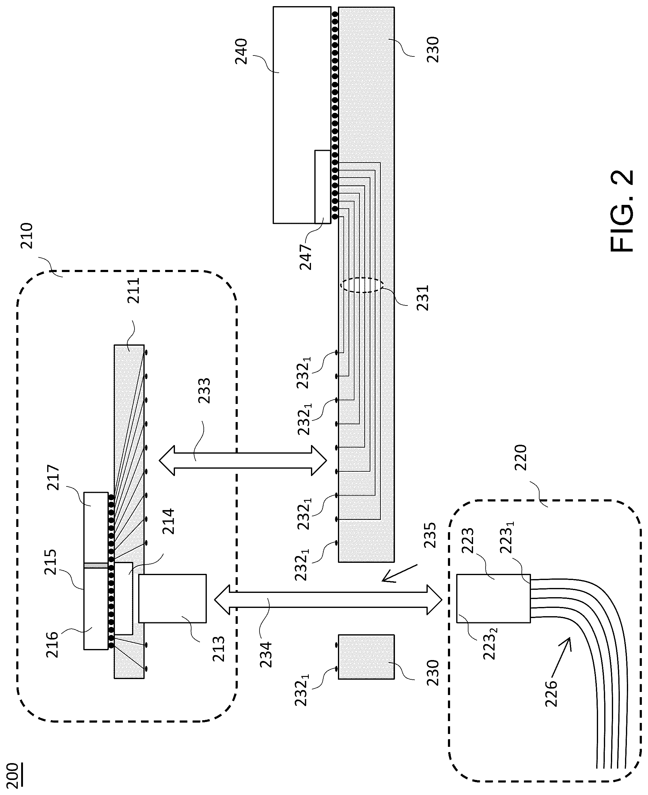 Patent US12101129 Figure 2 – Communication systems having optical power supplies