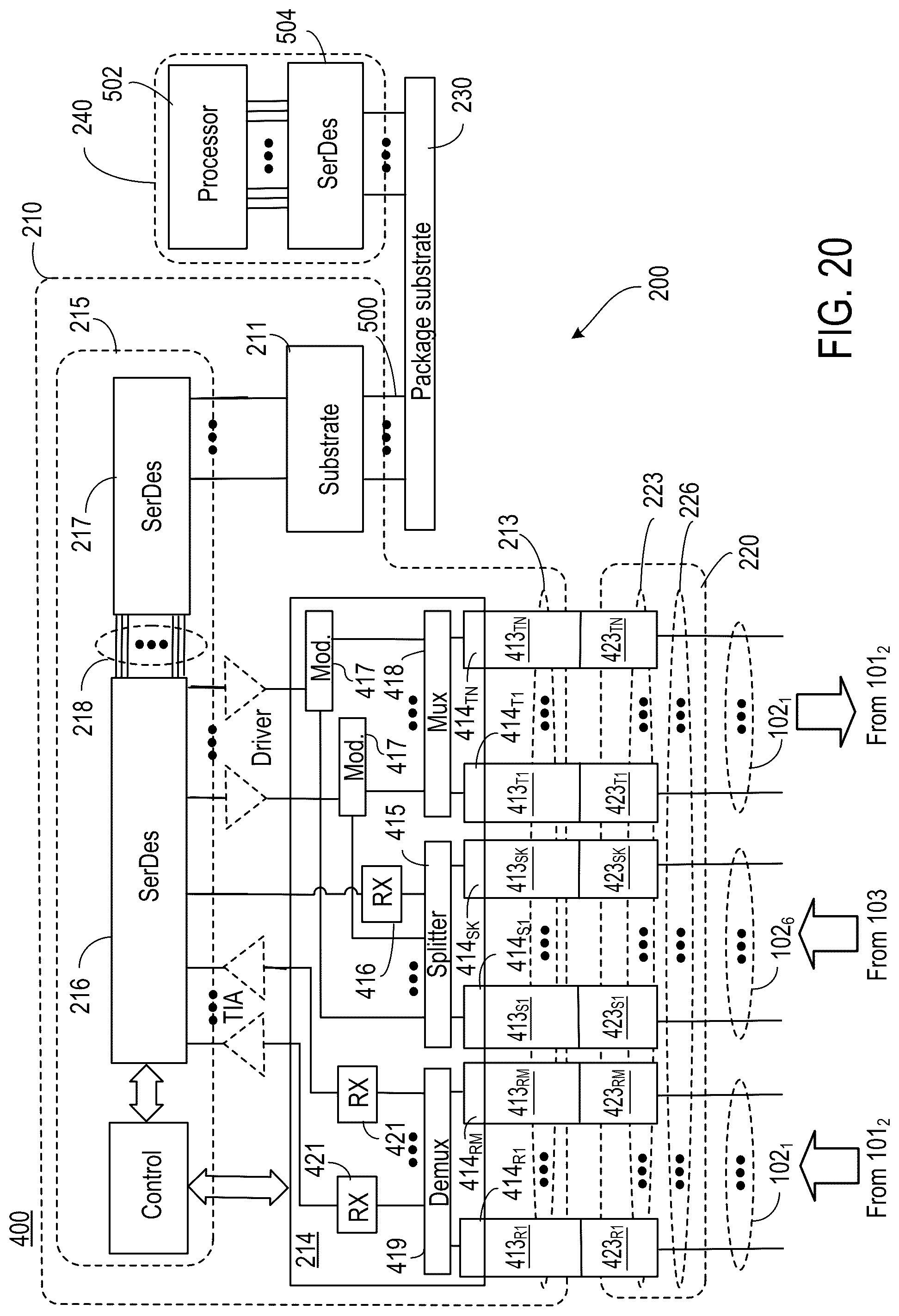 Patent US12101129 Figure 18 – Communication systems having optical power supplies