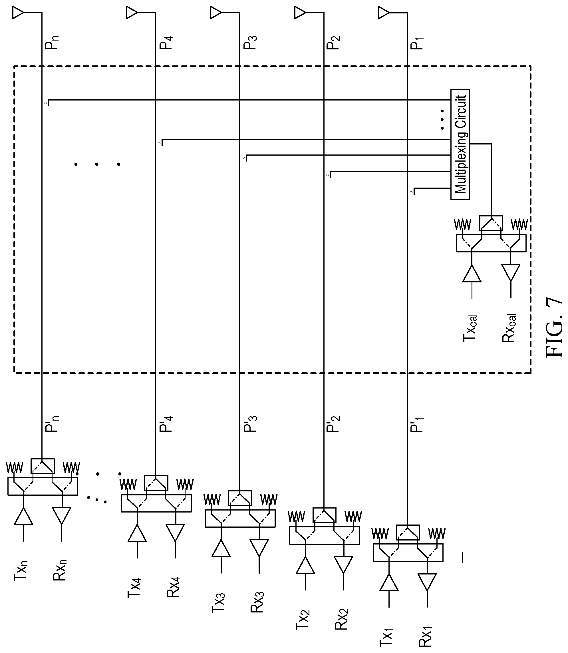 Patent US12101145 Figure 7 – Localization and auto-calibration in a wireless network
