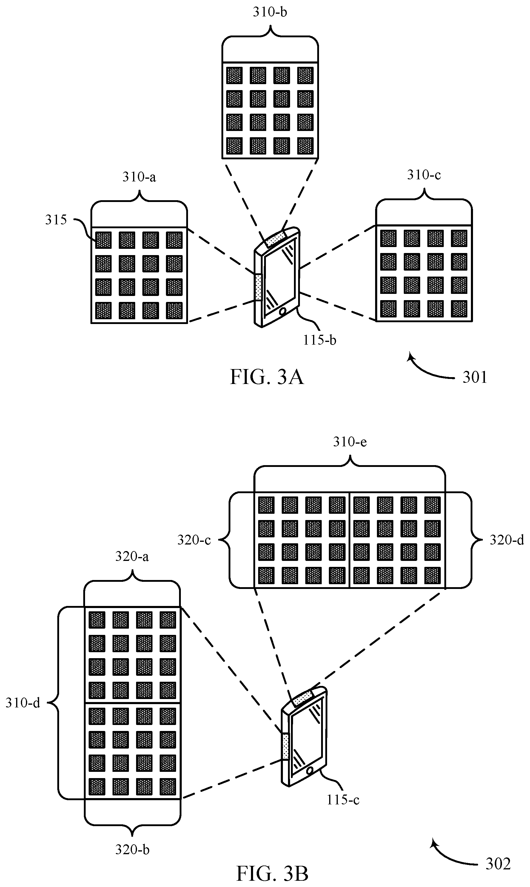 Patent US12101147 Figure 3 – Heterogenous beamforming capability with mixed beamforming architecture