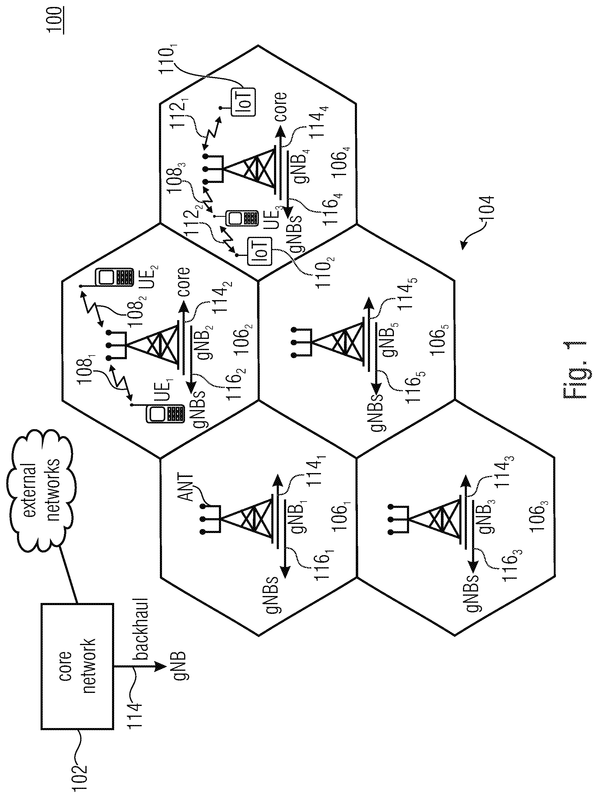 Patent US12101157 Figure 1 – Beam correspondence indication and bitmap for beam reporting for wireless communications