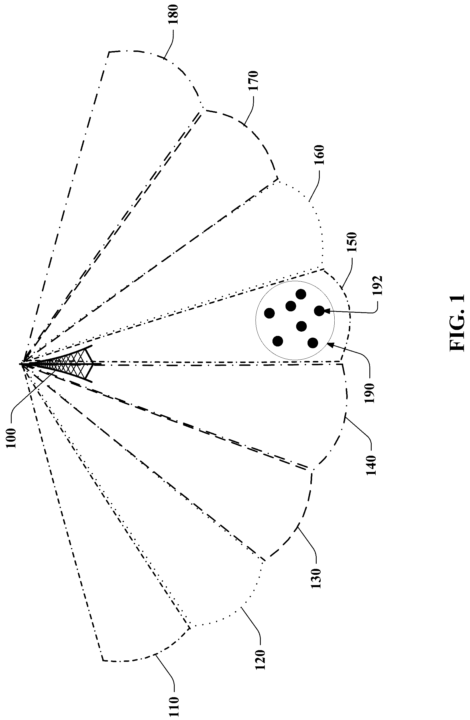 Patent US12101159 Figure 1 – System and apparatus for geospatial cognitive networking