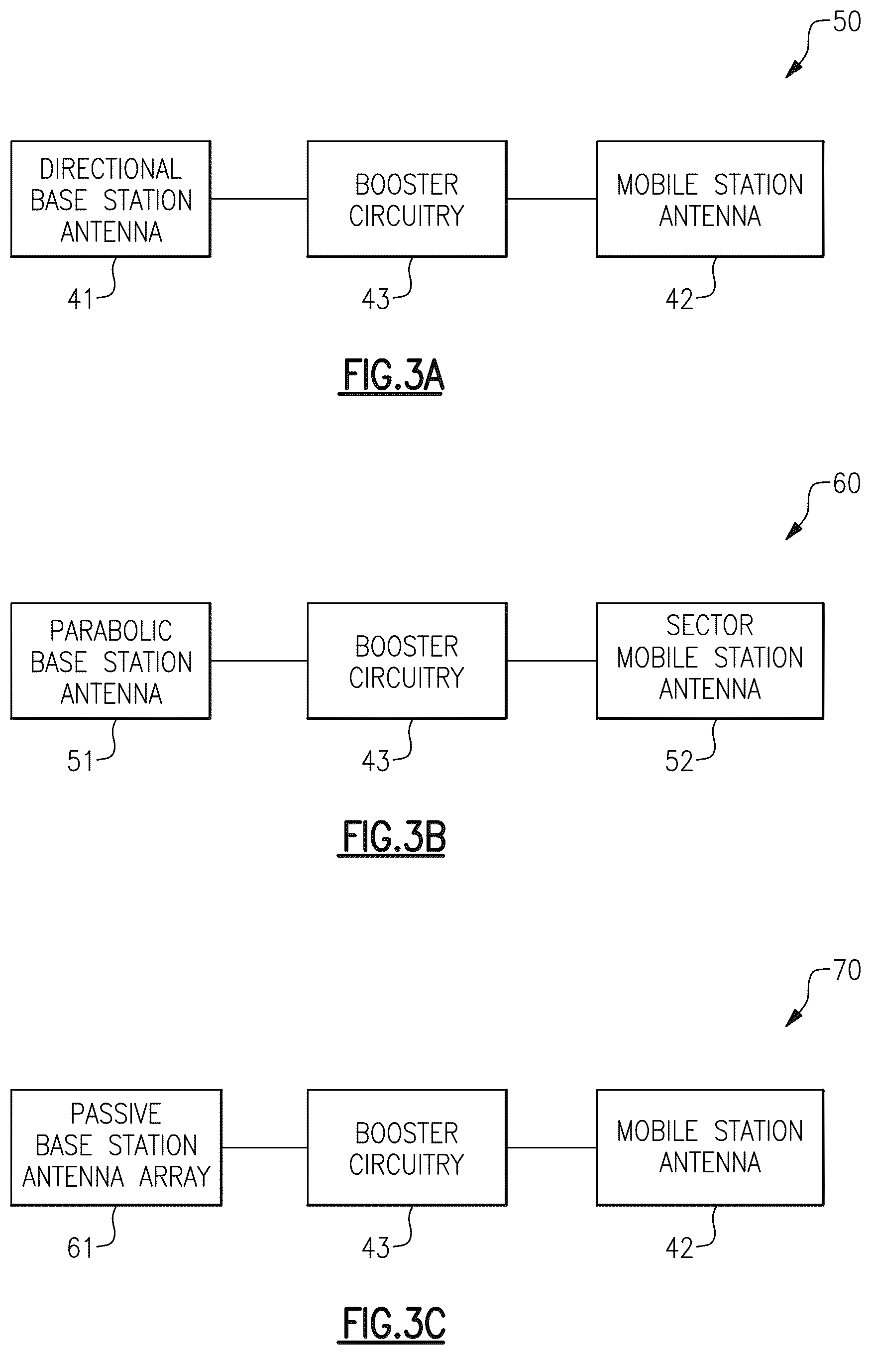 Patent US12101163 Figure 4 – Radio frequency signal boosters serving as outdoor infrastructure in high frequency cellular networks