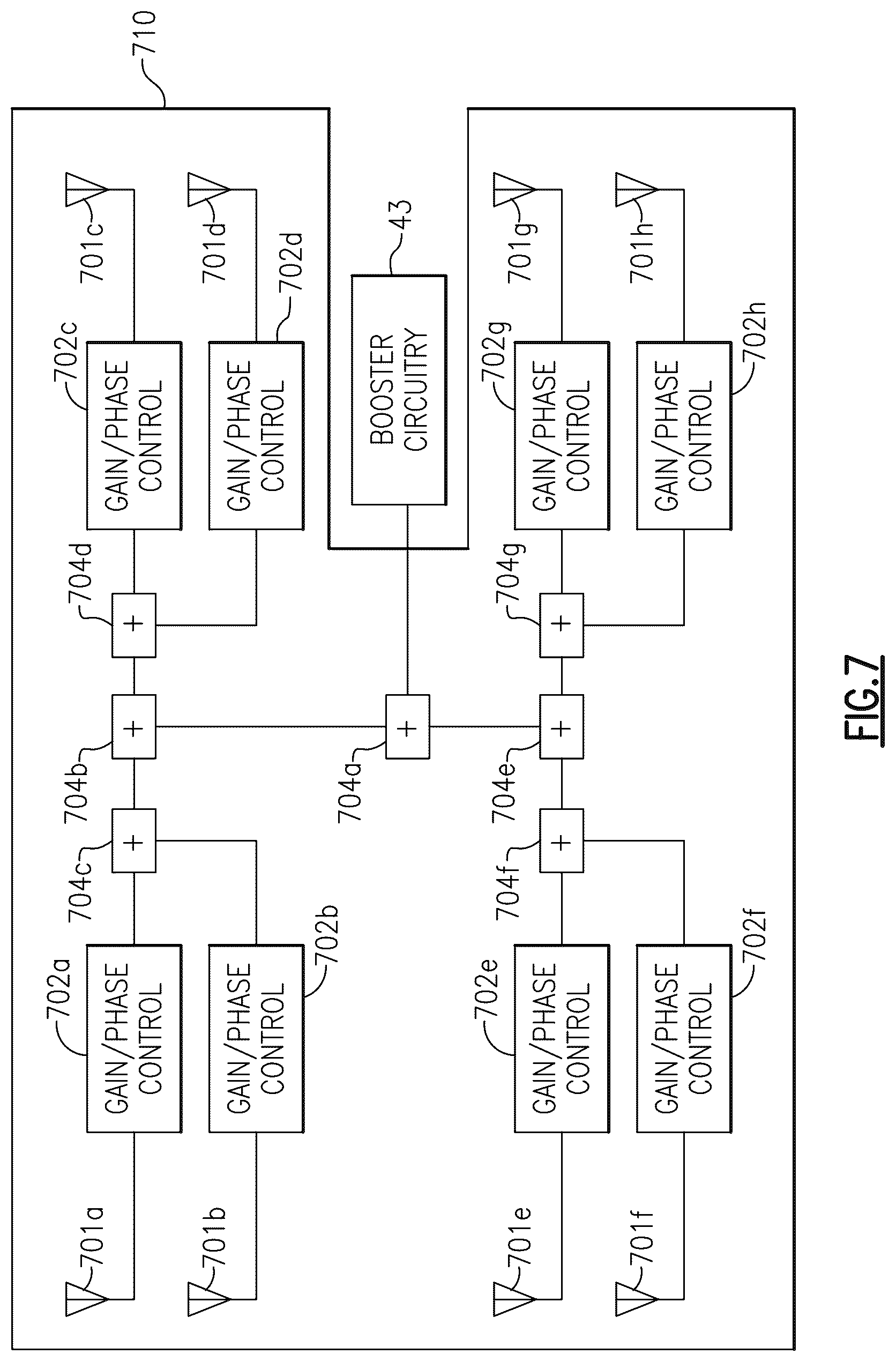 Patent US12101163 Figure 11 – Radio frequency signal boosters serving as outdoor infrastructure in high frequency cellular networks