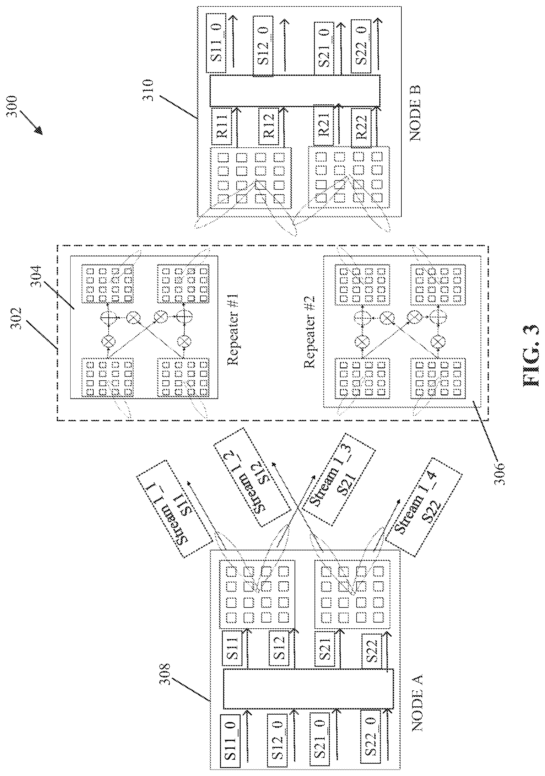Patent US12101164 Figure 3 – Repeater system and method for high-performance communication
