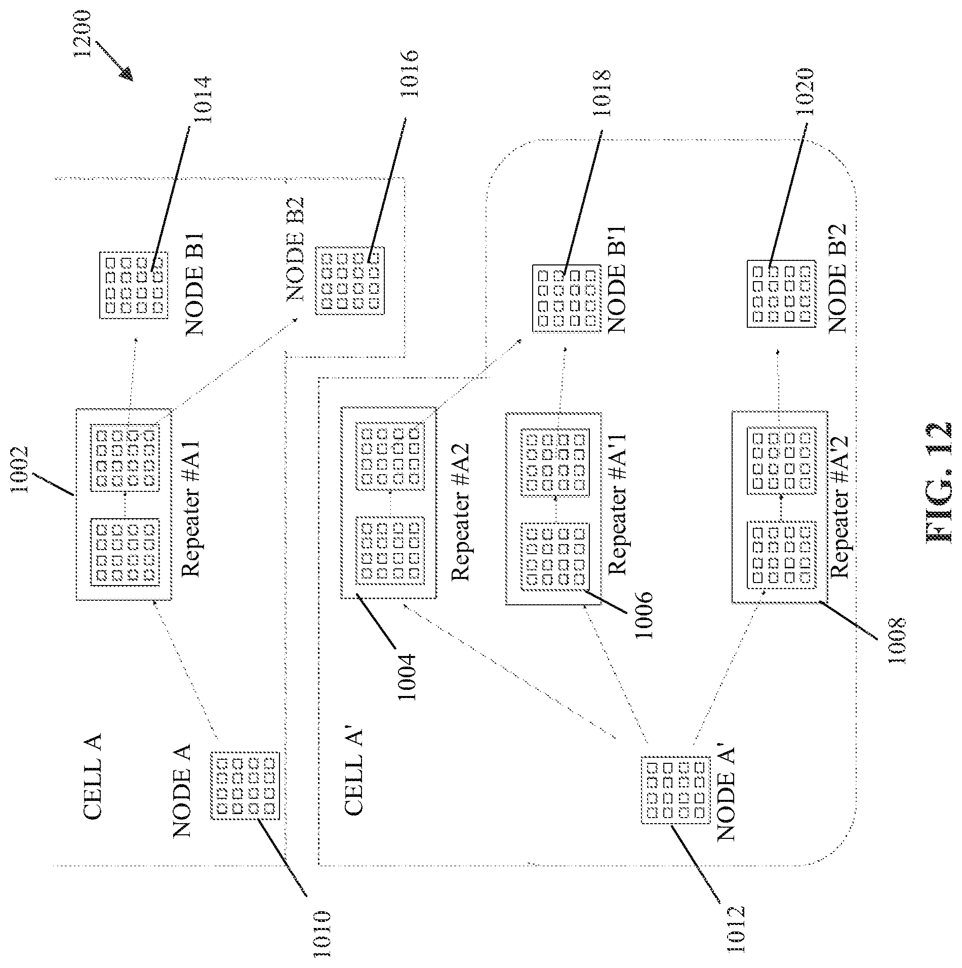 Patent US12101164 Figure 12 – Repeater system and method for high-performance communication