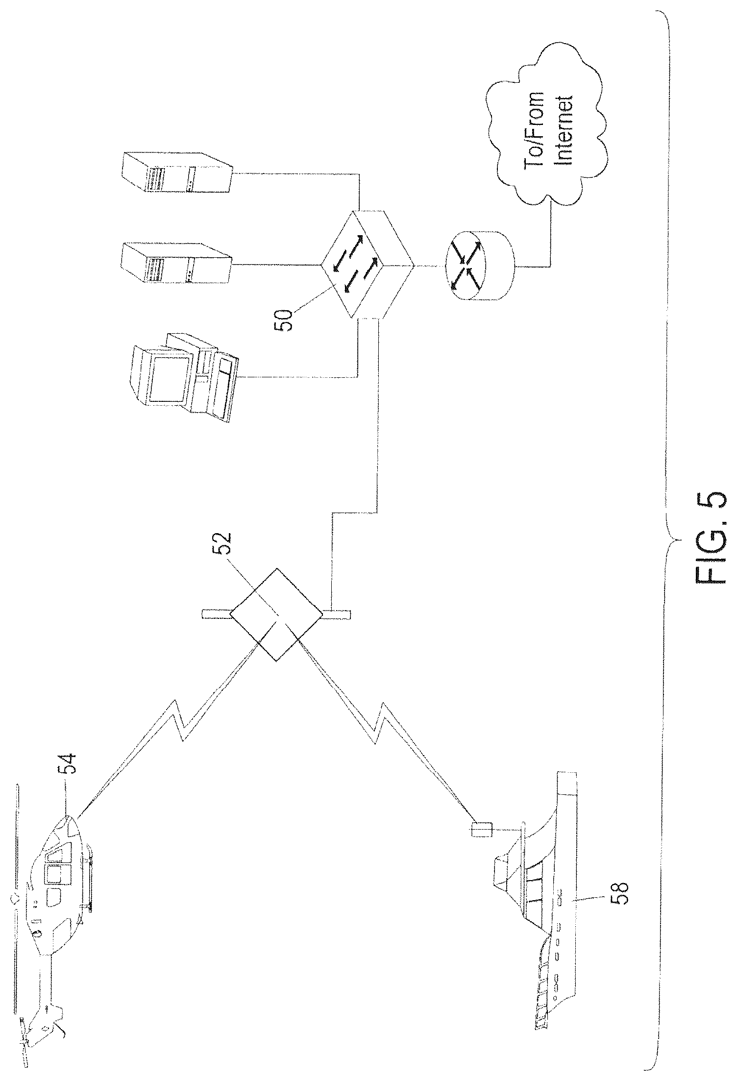 Patent US12101168 Figure 6 – Terrestrial based high speed data communications mesh network