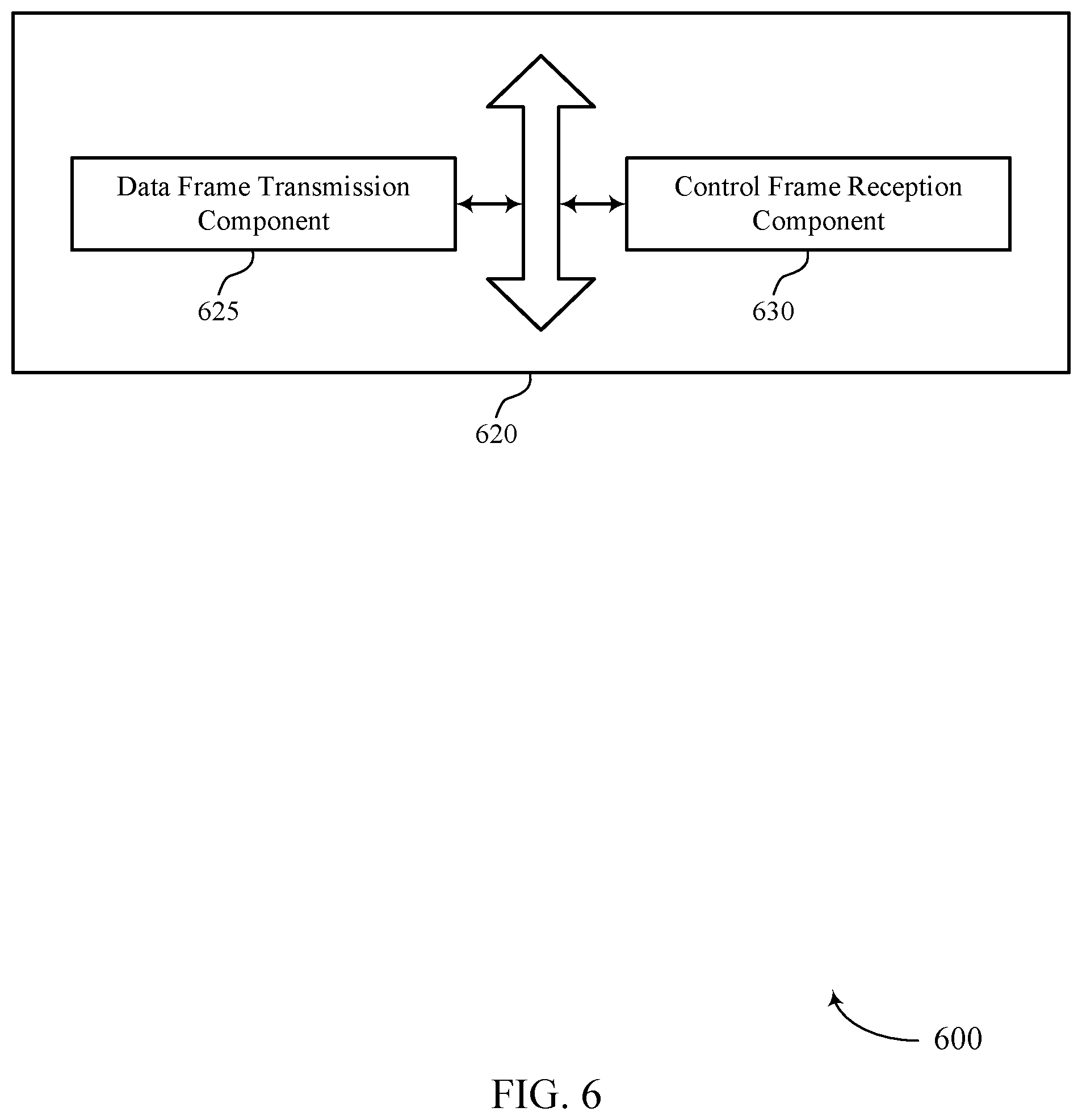 Patent US12101183 Figure 6 – Enhanced negative acknowledgment control frame