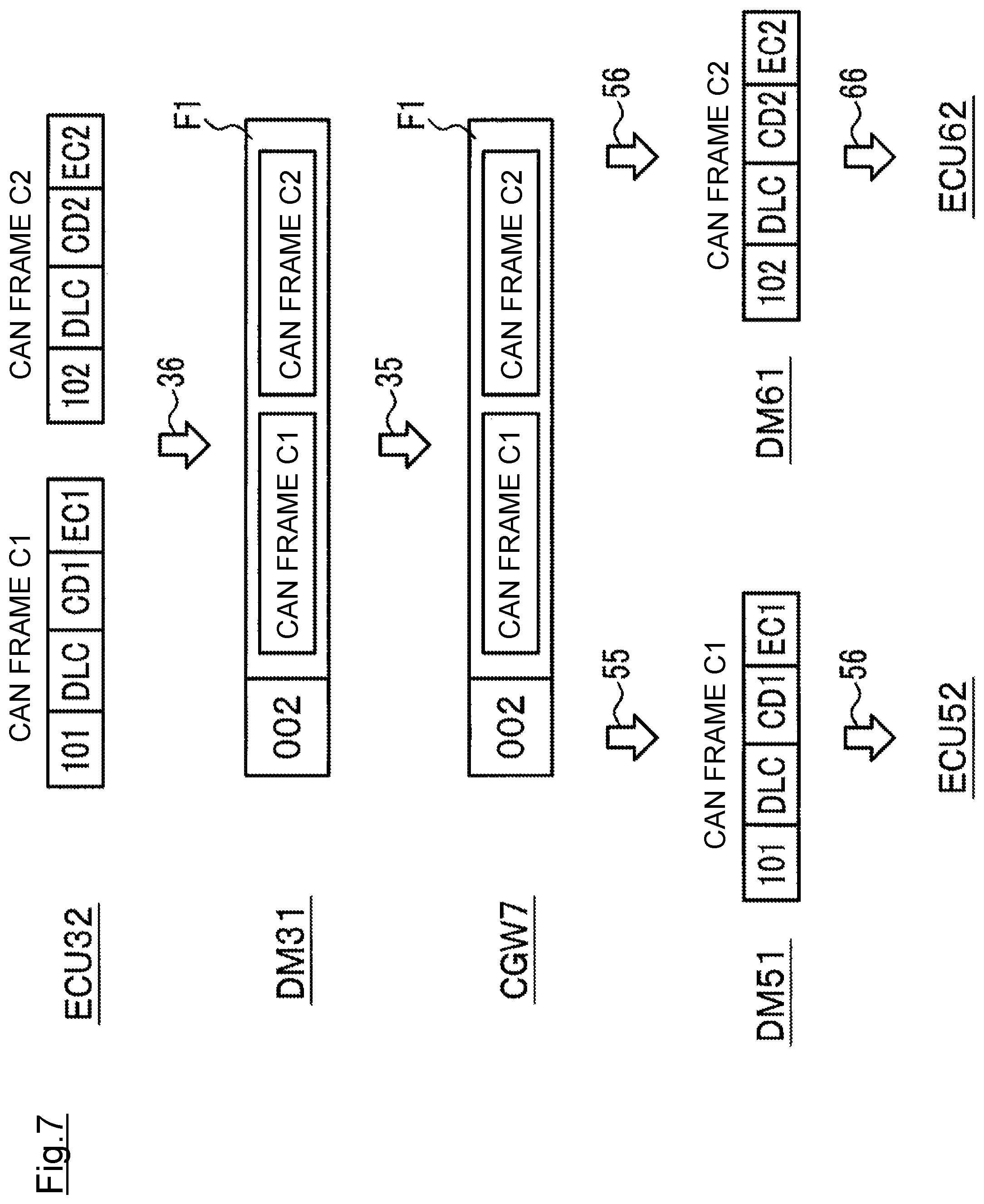 Patent US12101203 Figure 7 – Relay device, communication network system, and communication control method