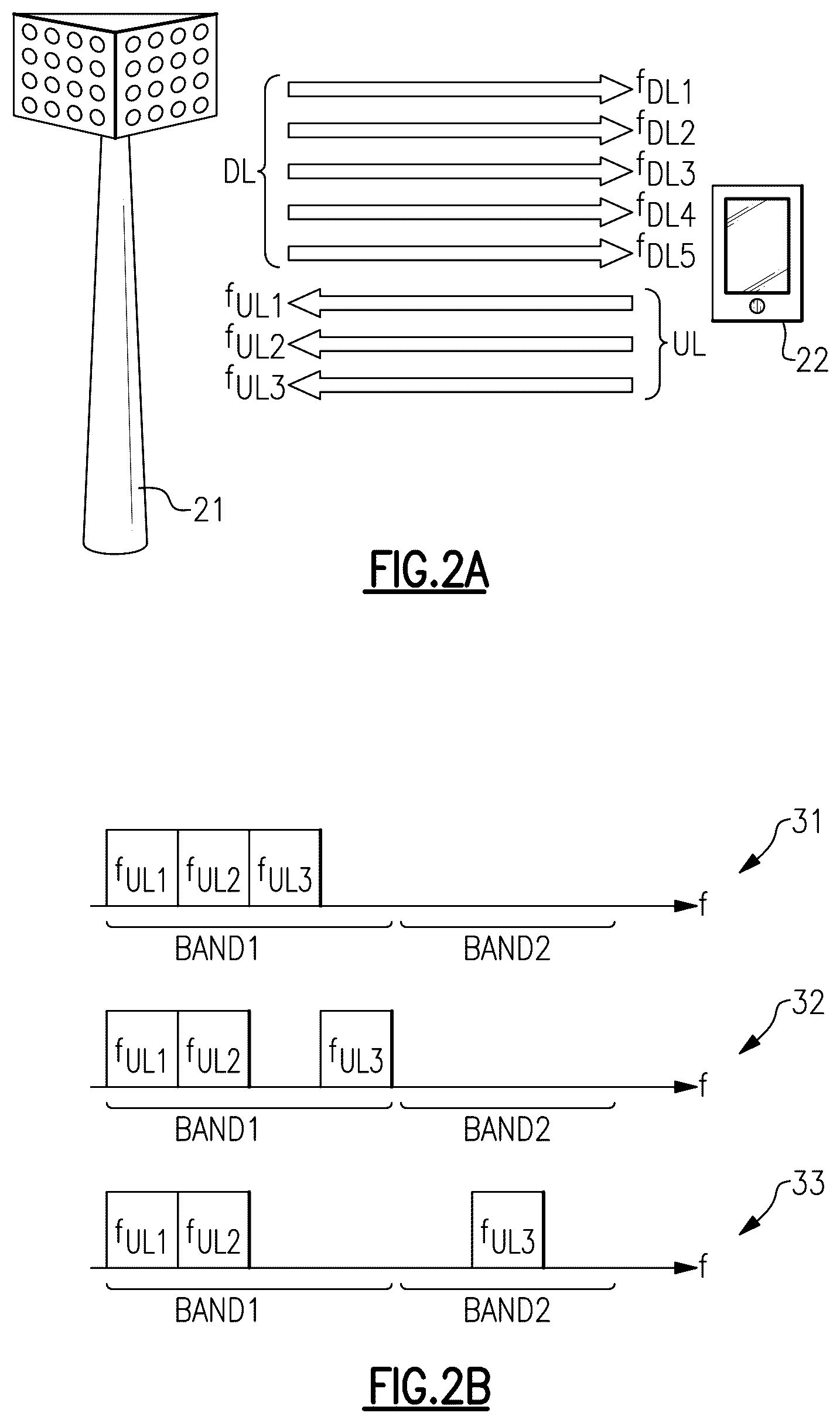 Patent US12101212 Figure 2 – Cellular radio employing multiple power amplifiers for legacy communications