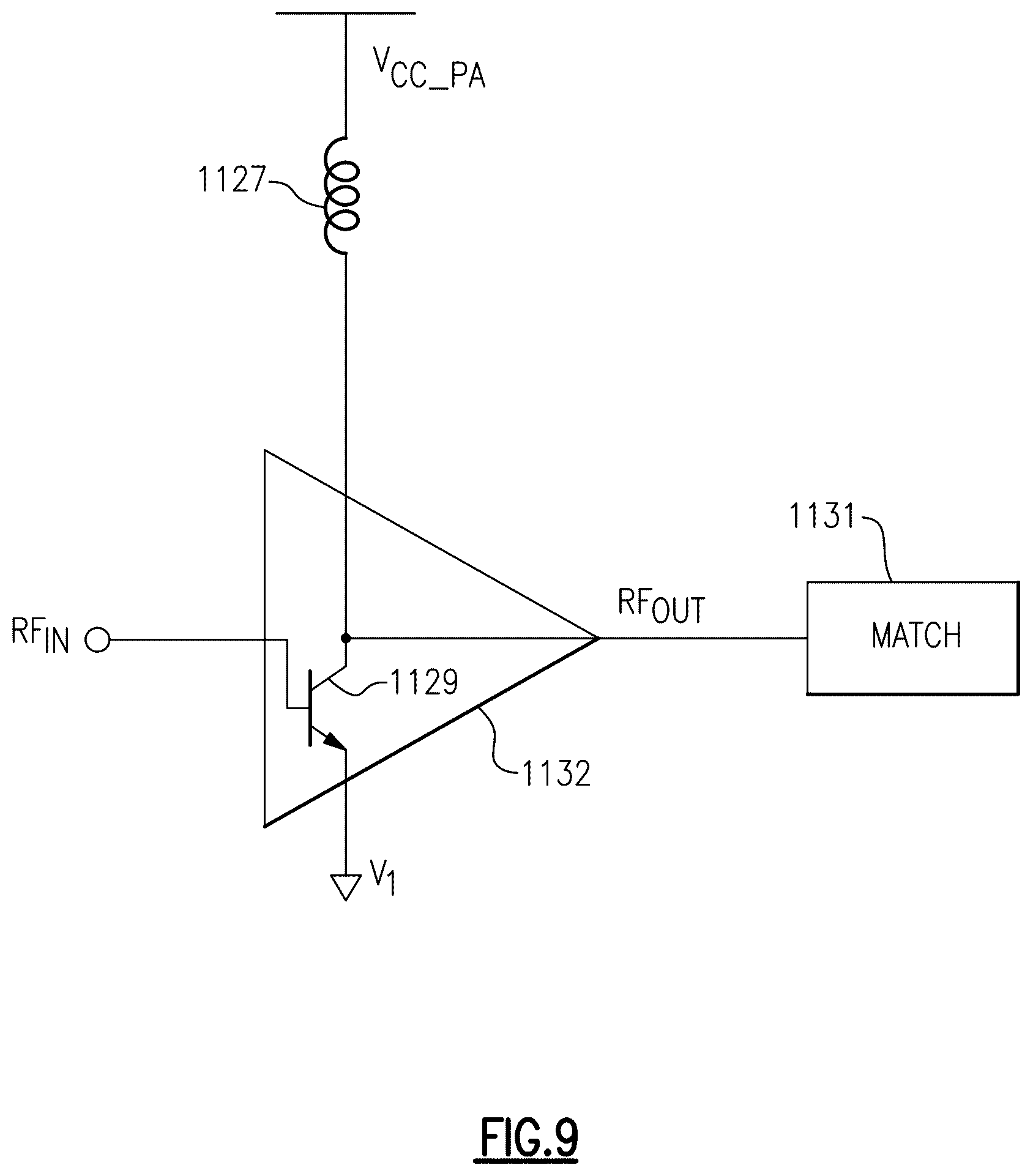 Patent US12101212 Figure 11 – Cellular radio employing multiple power amplifiers for legacy communications