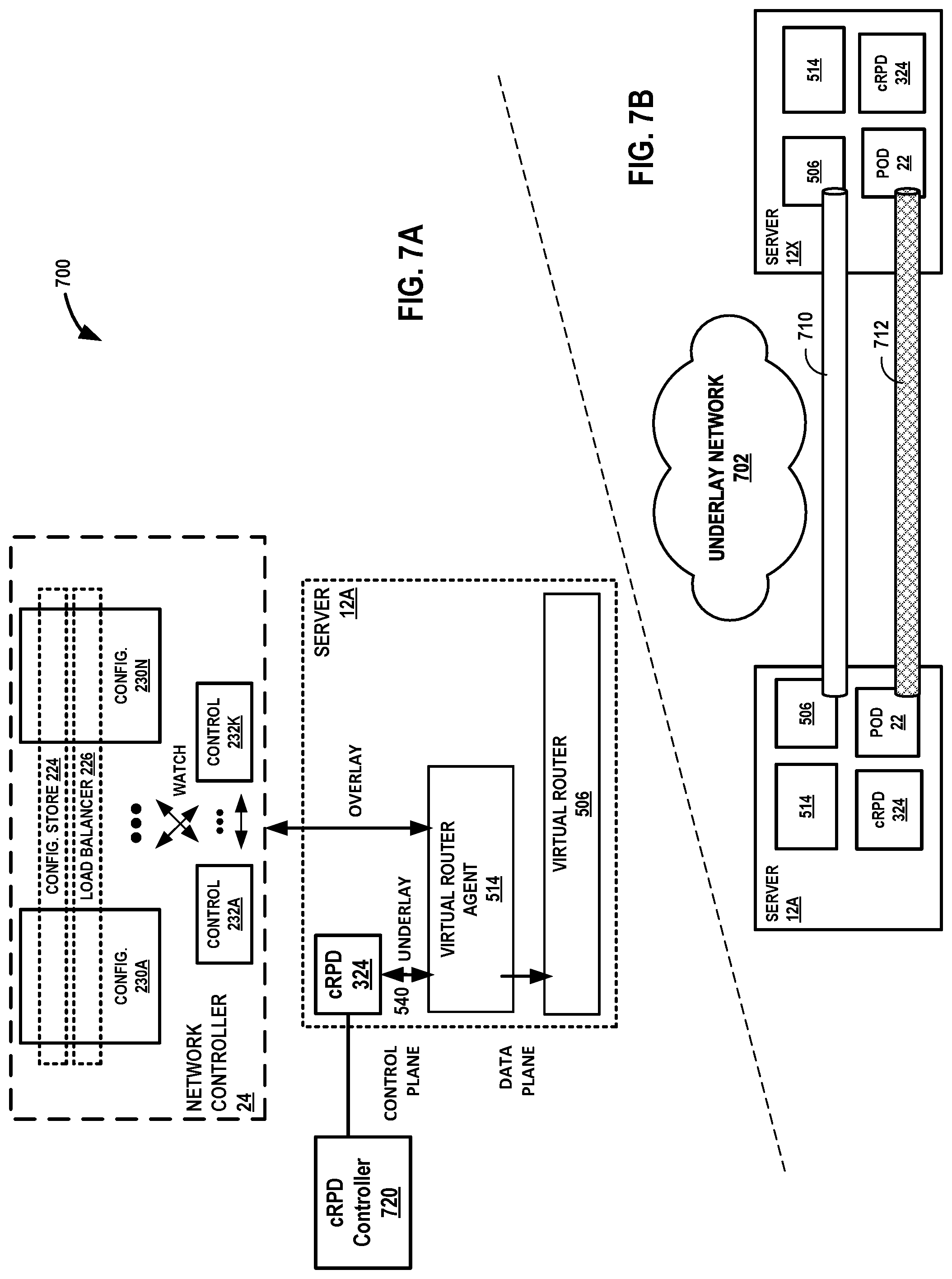 Patent US12101227 Figure 7 – Network policy validation