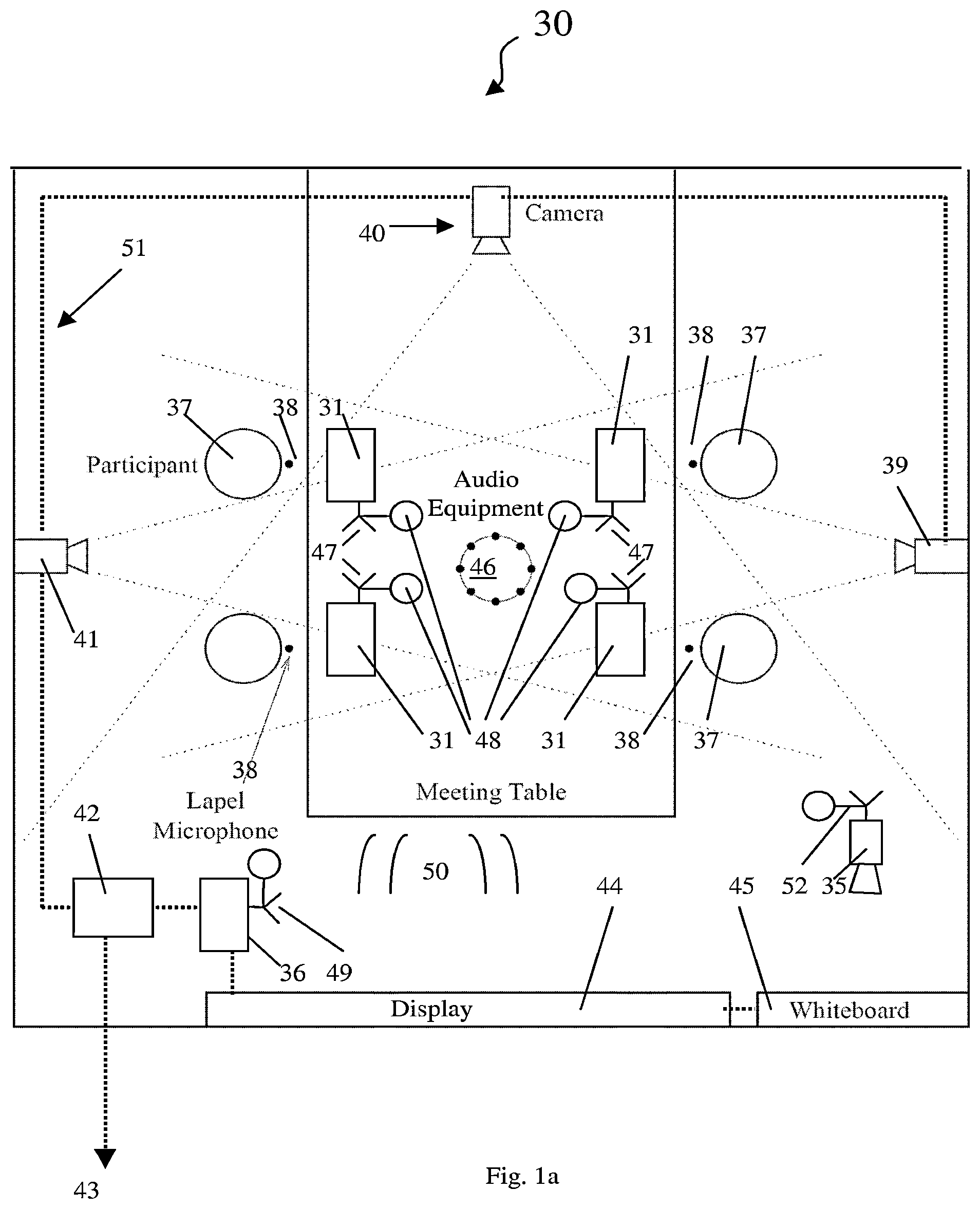 Patent US12101233 Figure 1 – Electronic tool and methods for meetings