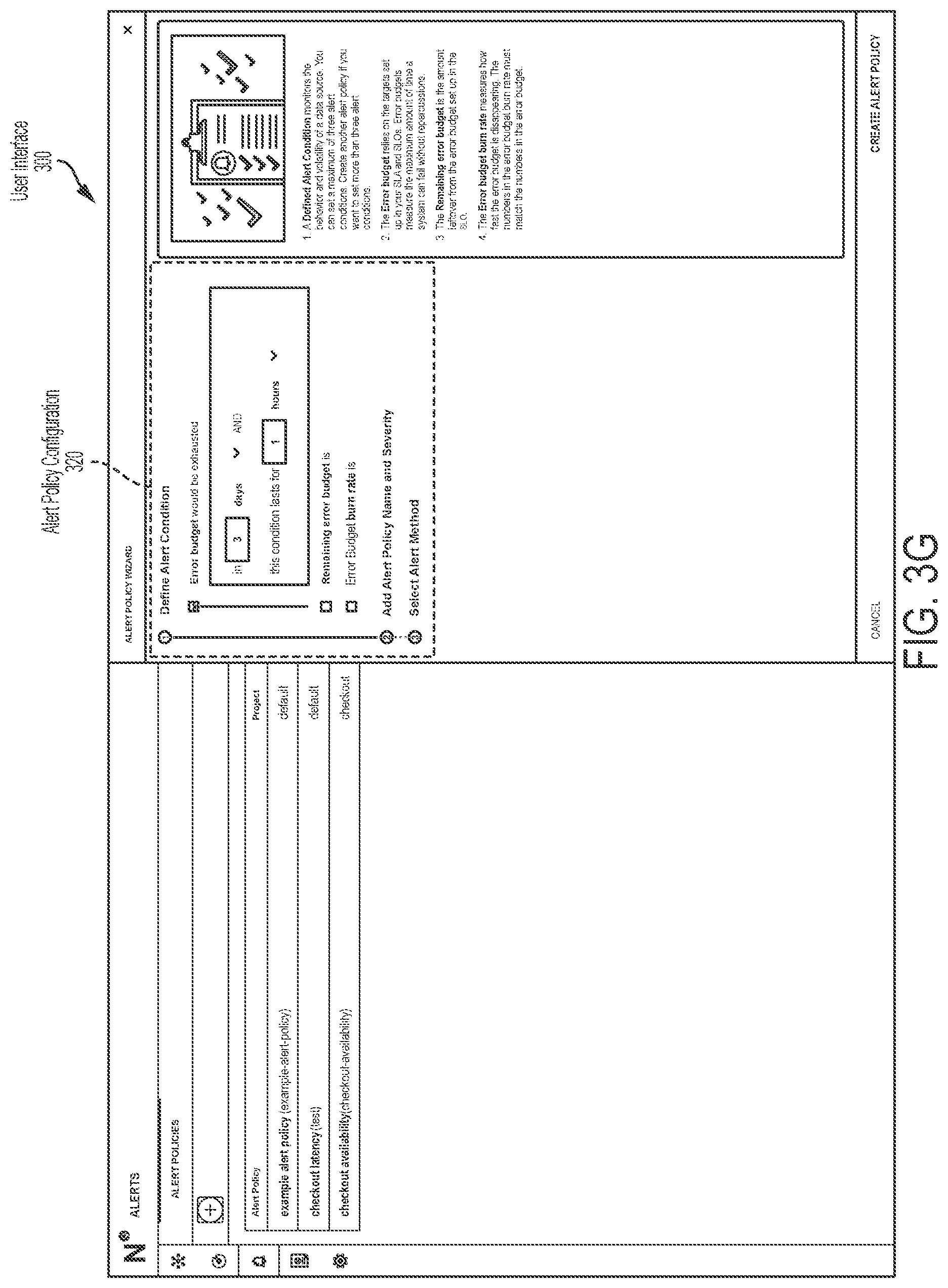 Patent US12101235 Figure 10 – Service level objective platform