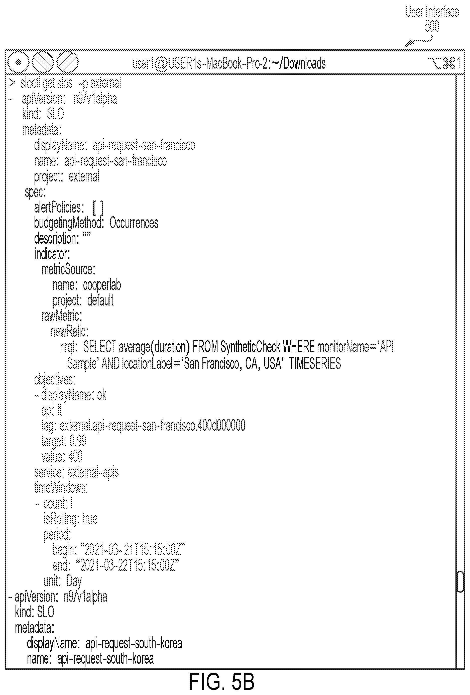 Patent US12101235 Figure 15 – Service level objective platform