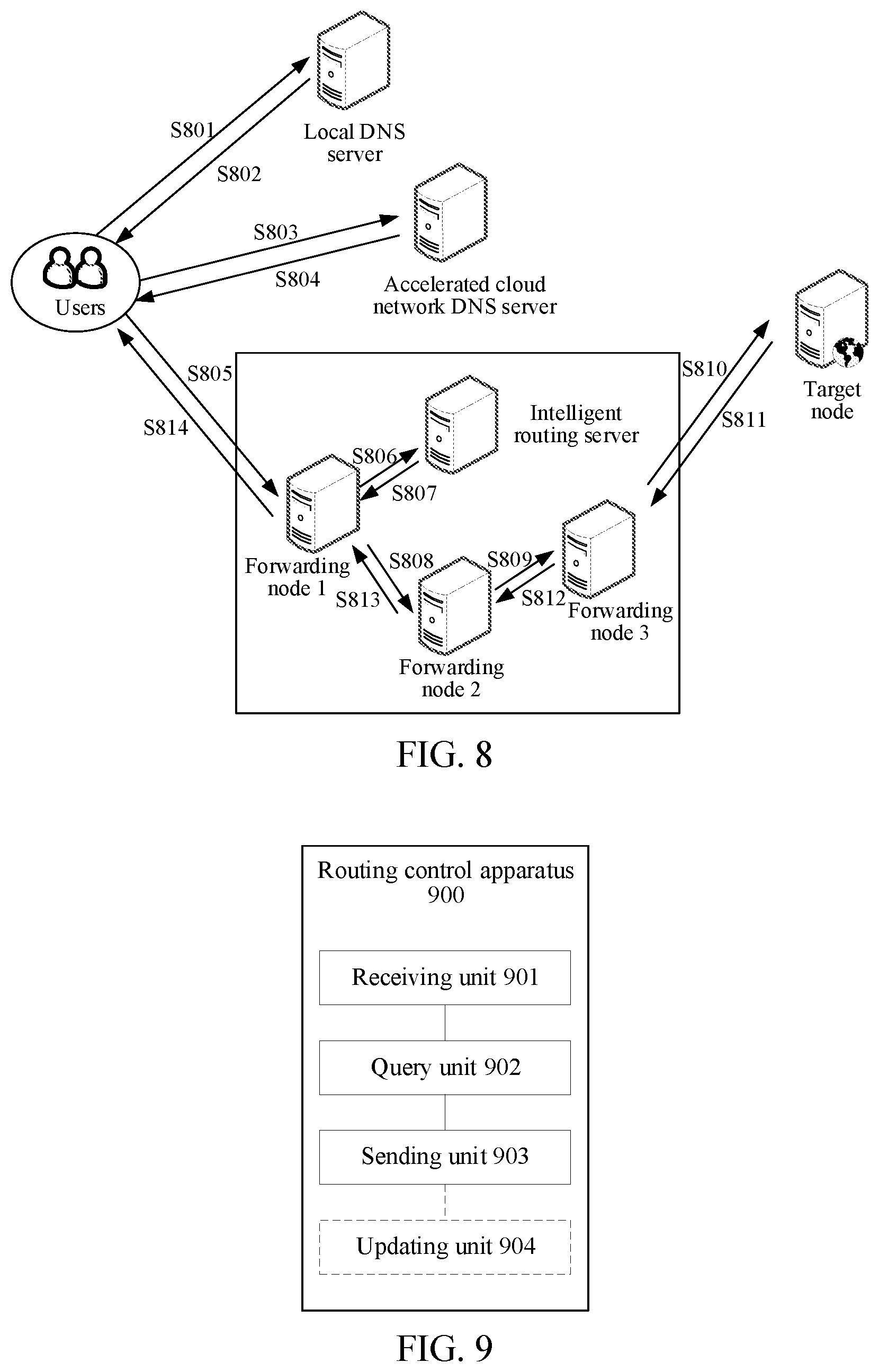 Patent US12101250 Figure 6 – Methods and apparatus for routing control in a cloud network