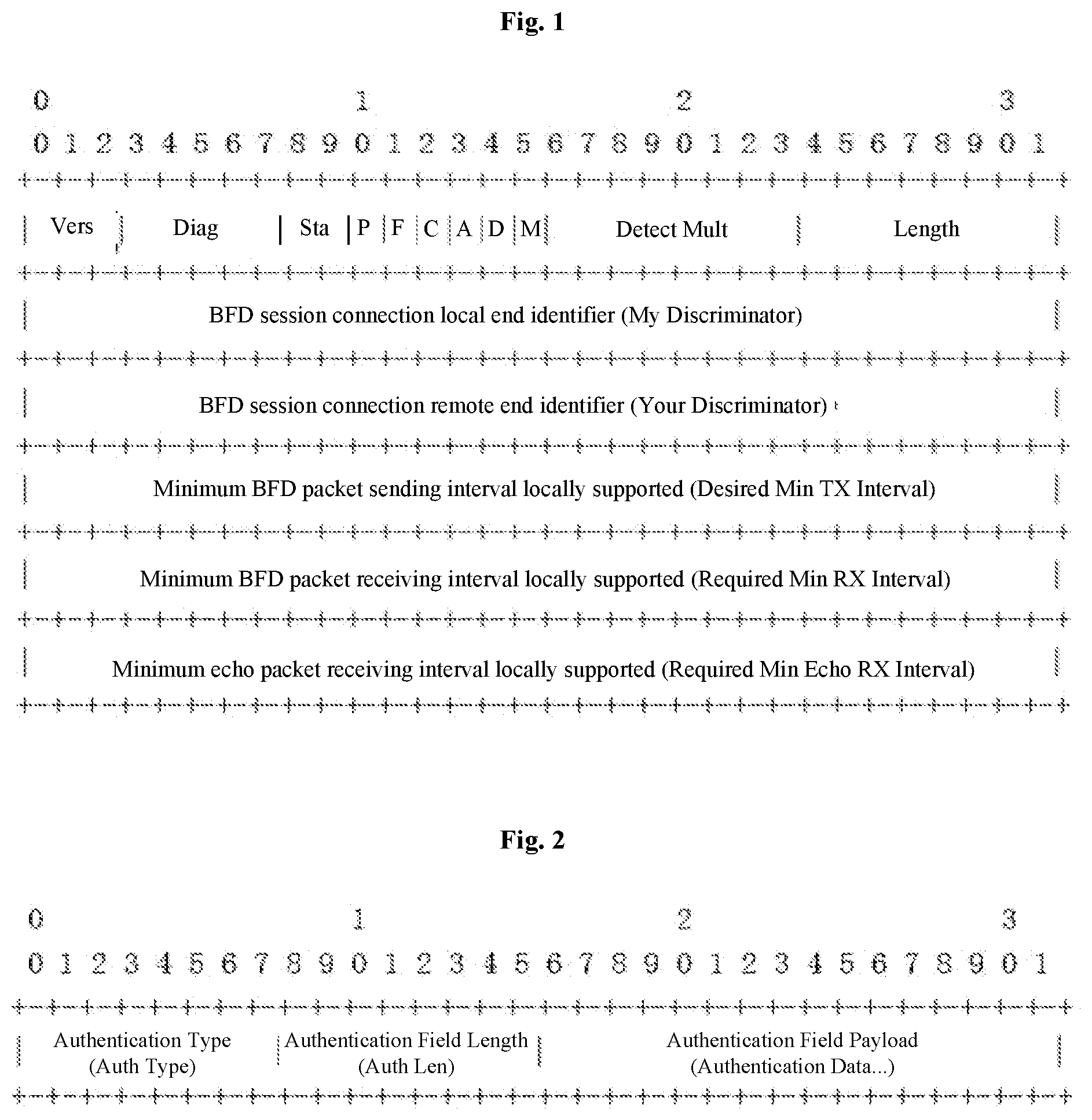 Patent US12101251 Figure 1 – Method and apparatus for switching length of bidirectional forwarding detection packet and storage medium
