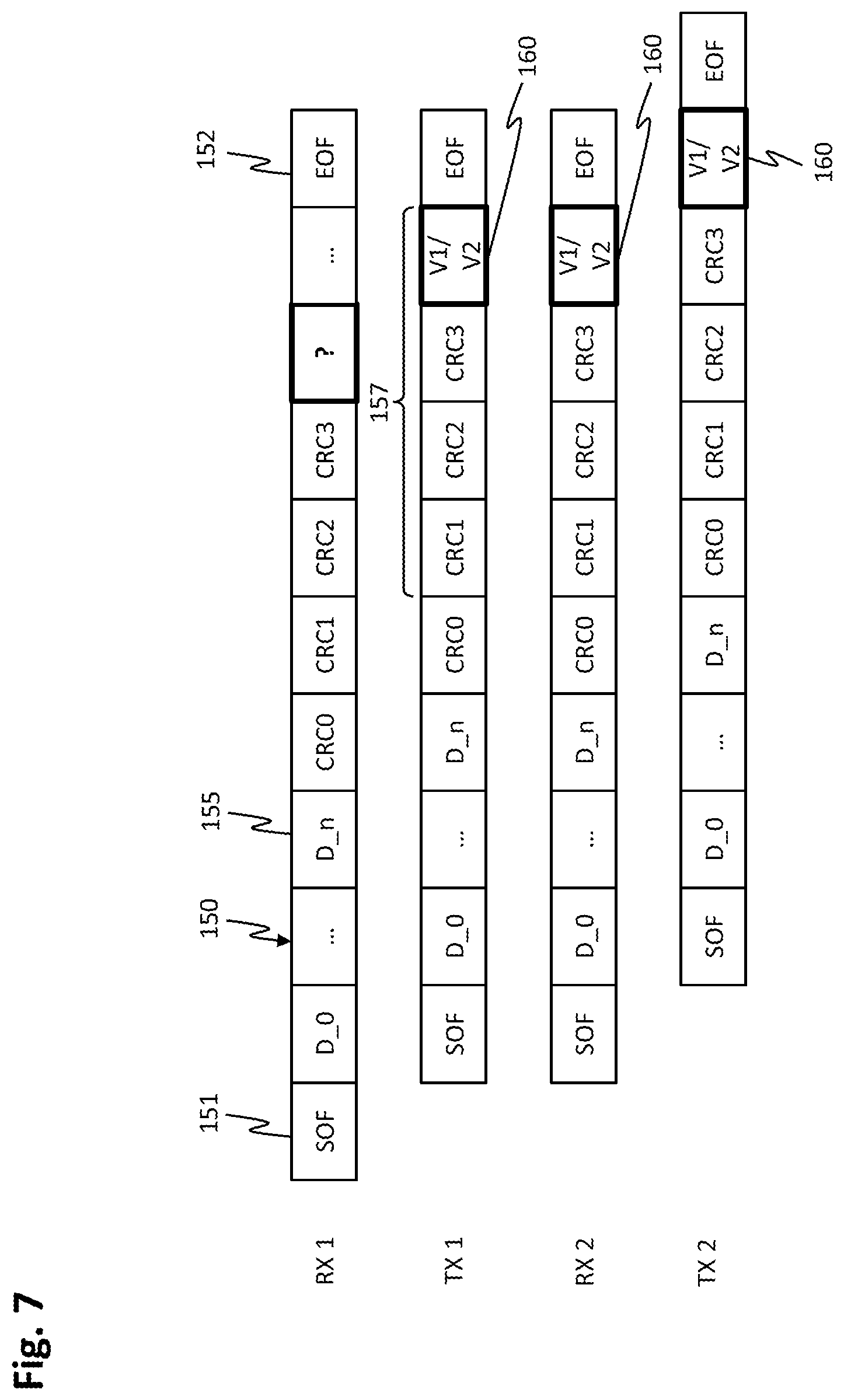 Patent US12101258 Figure 7 – Method for operating a communication network, communication network and subscriber for a communication network