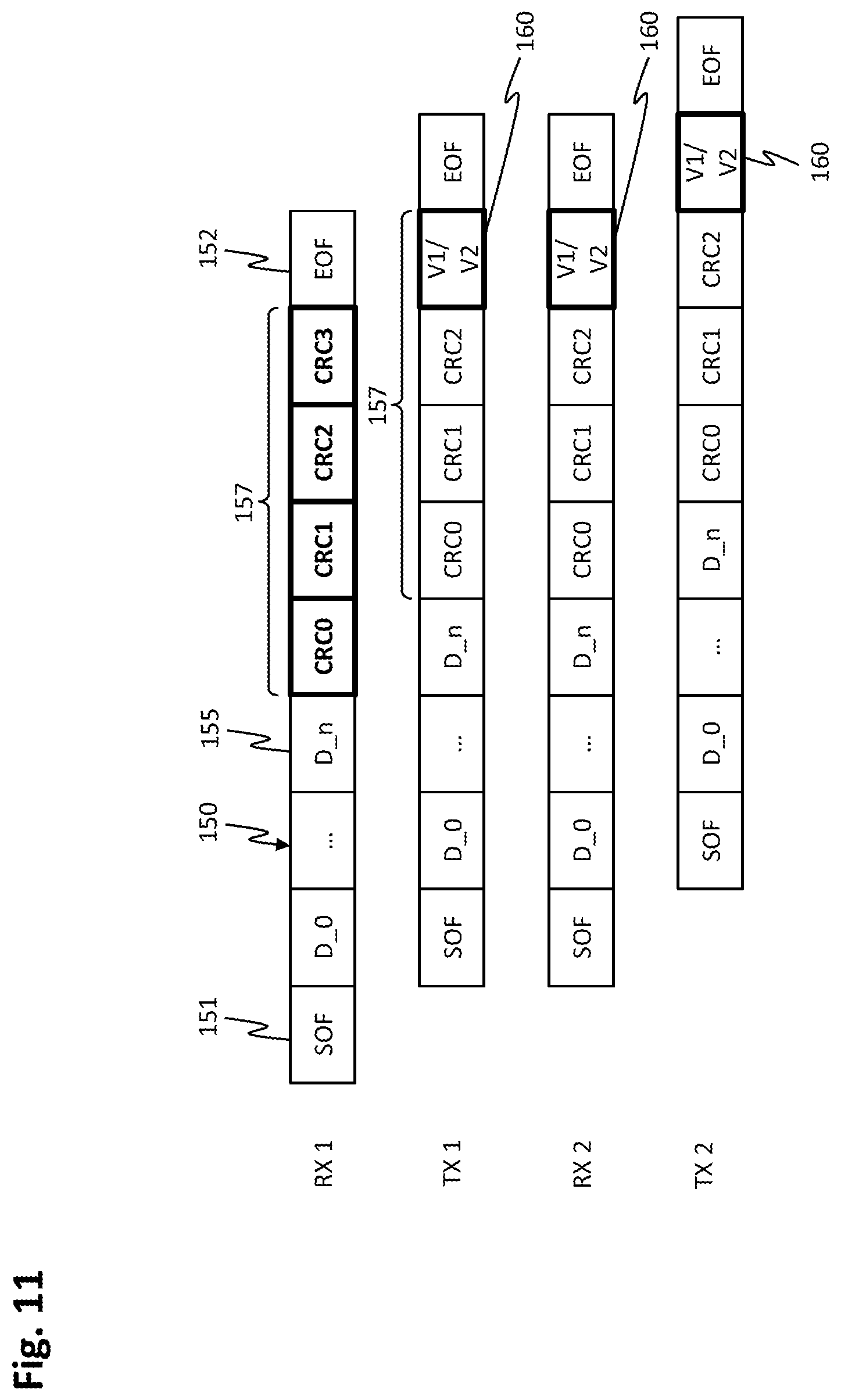 Patent US12101258 Figure 11 – Method for operating a communication network, communication network and subscriber for a communication network