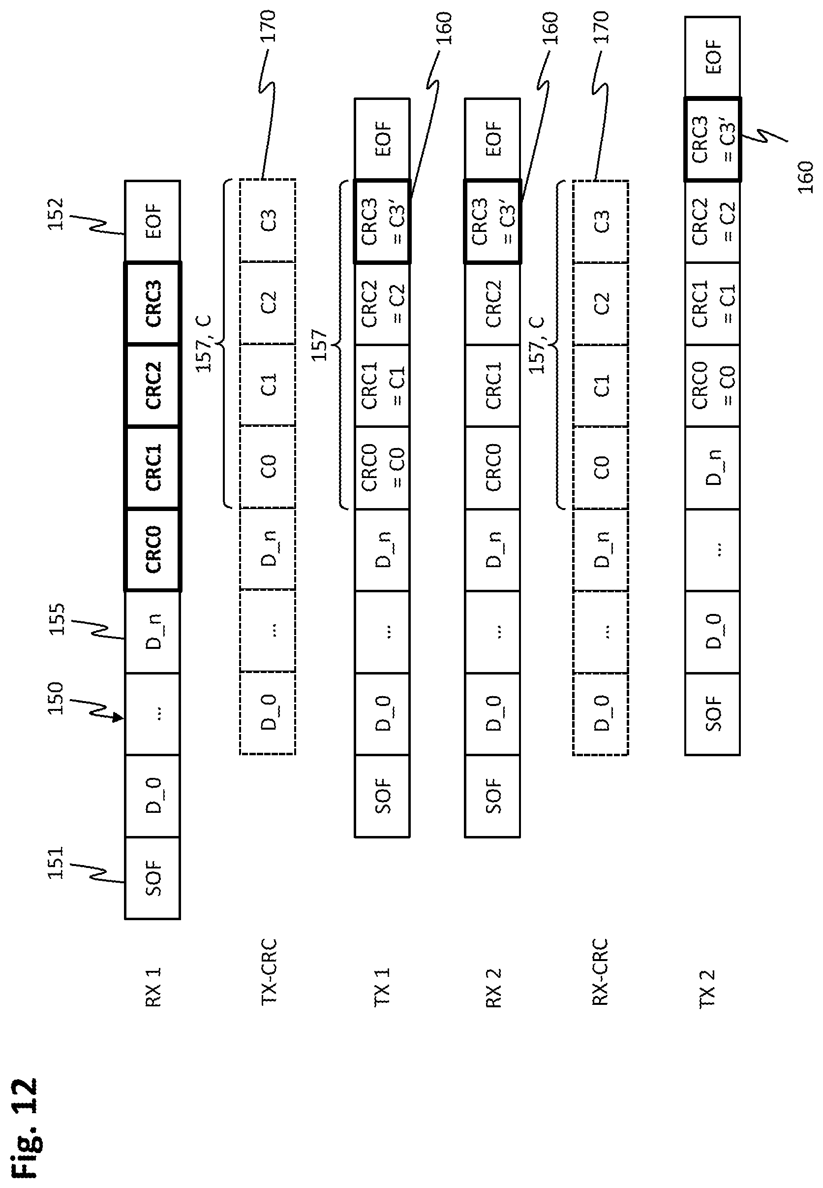 Patent US12101258 Figure 12 – Method for operating a communication network, communication network and subscriber for a communication network