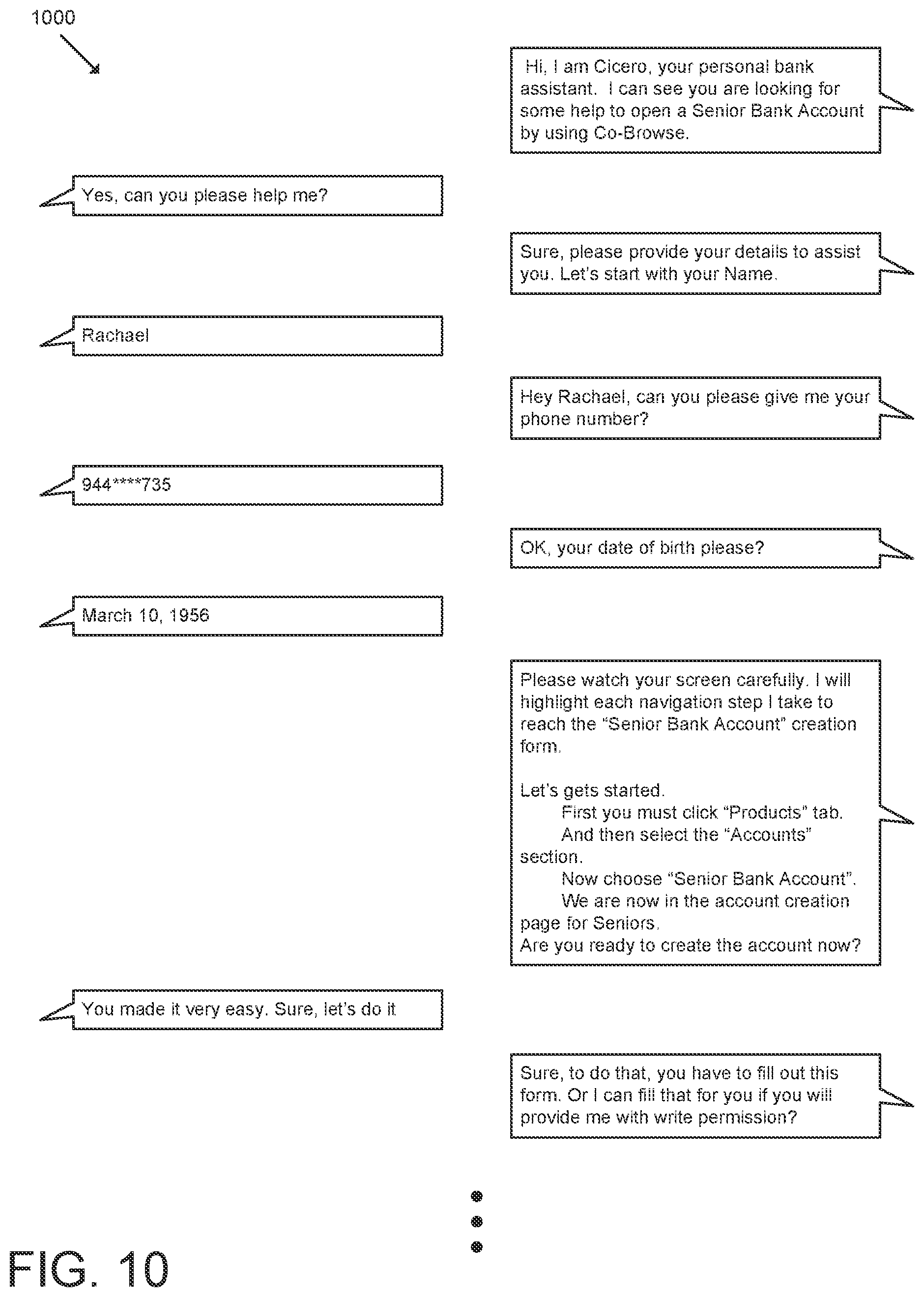 Patent US12101281 Figure 10 – Technologies for asynchronously restoring an incomplete co-browse session