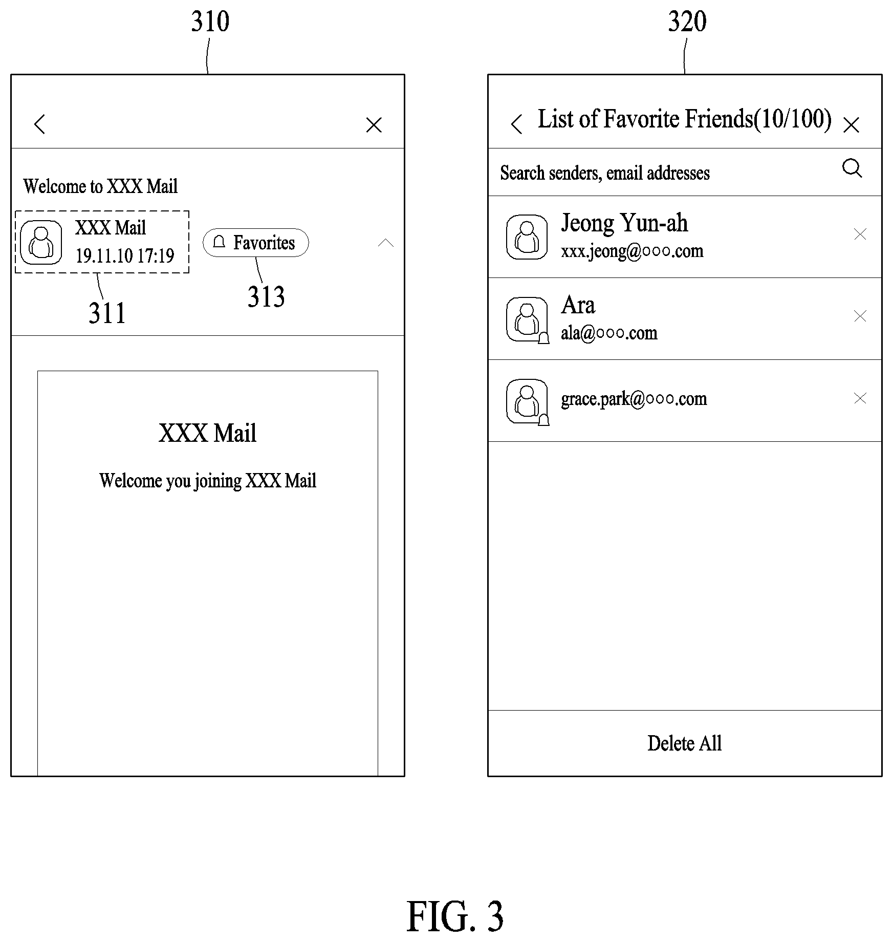 Patent US12101288 Figure 3 – Method and apparatus for providing email service