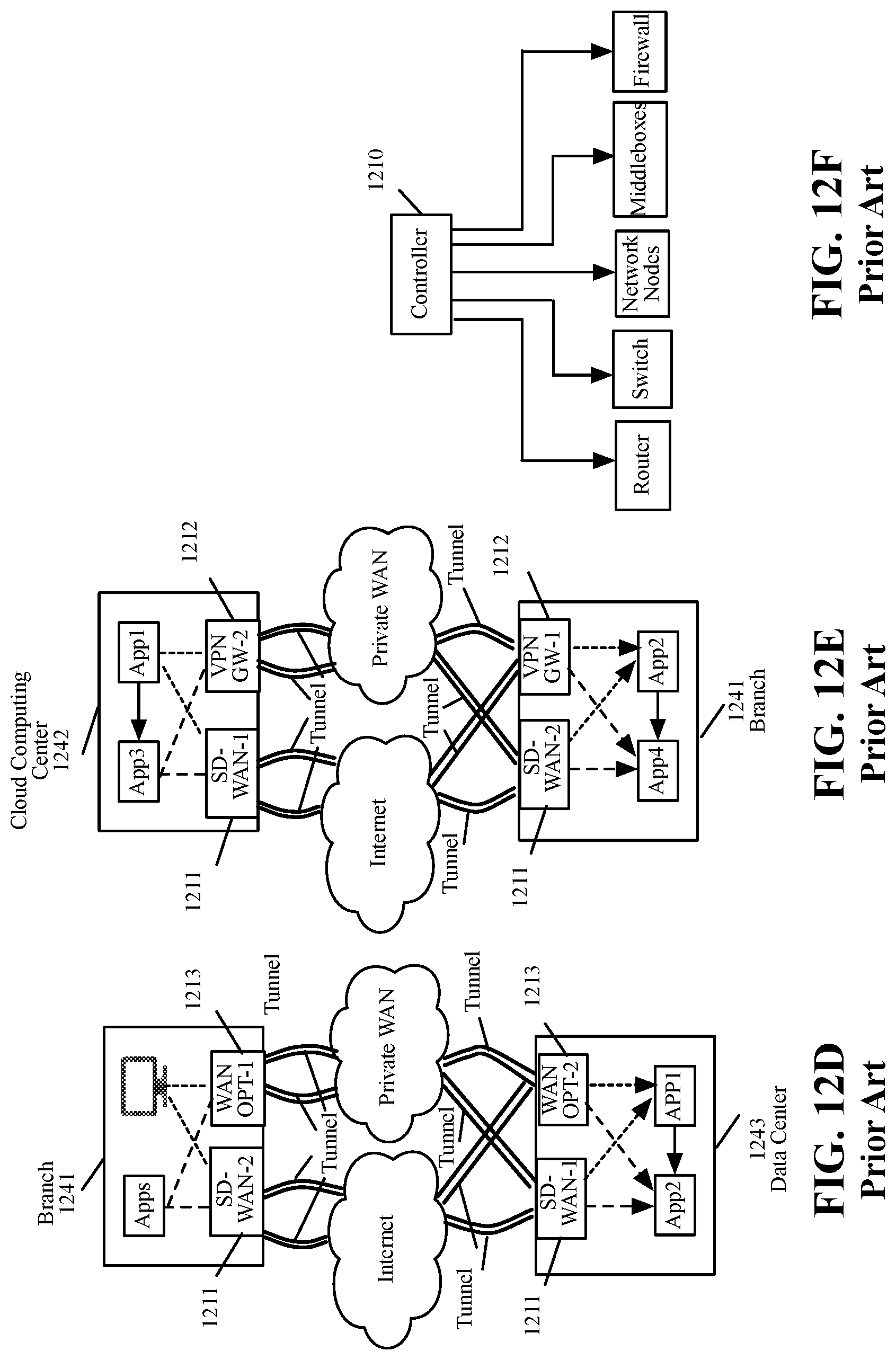 Patent US12101296 Figure 14 – Intelligent service layer for separating application from physical networks and extending service layer intelligence over IP across the internet, cloud, and edge networks