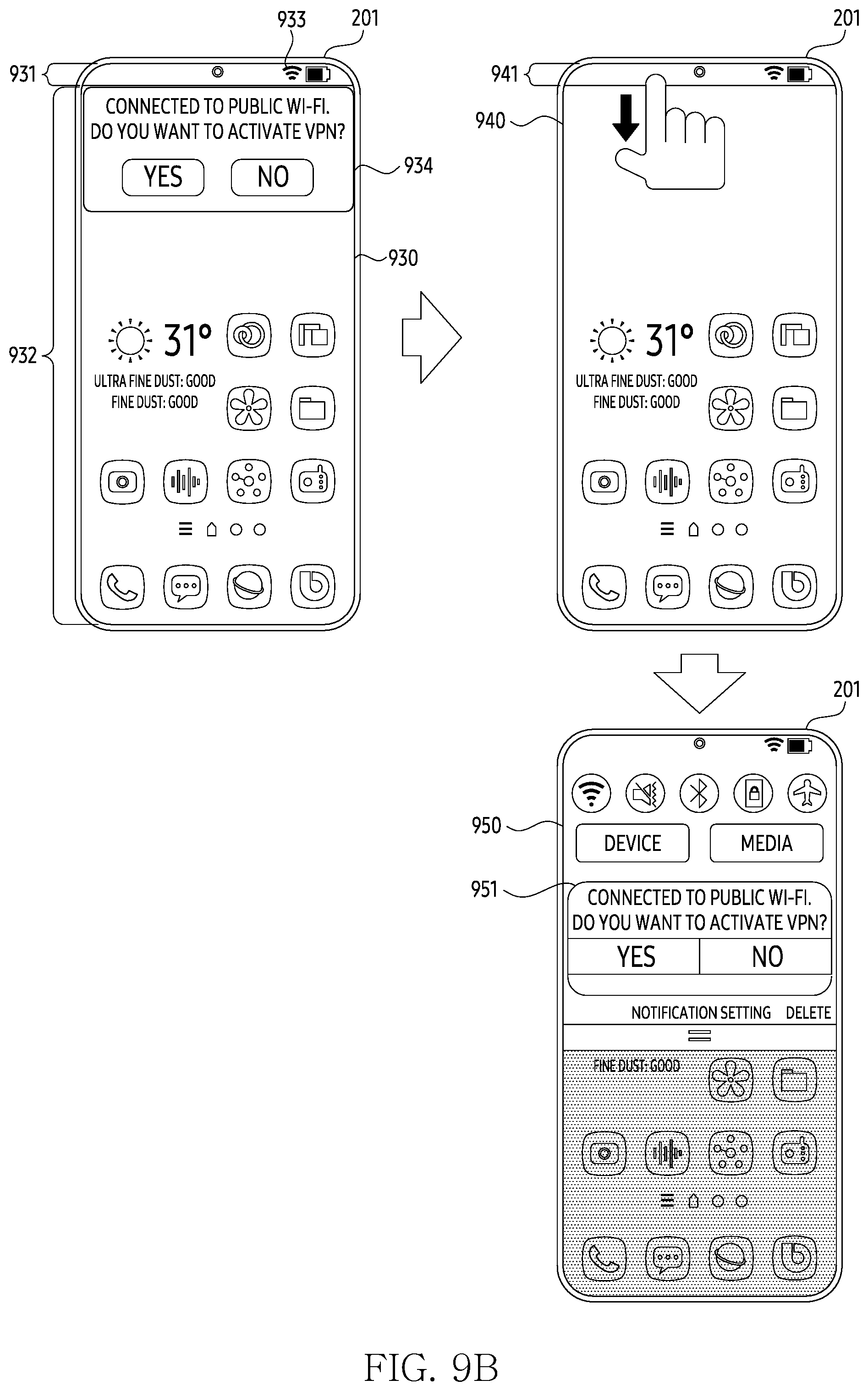Patent US12101298 Figure 13 – Electronic device, method, and computer readable storage medium for communicating through virtual private network