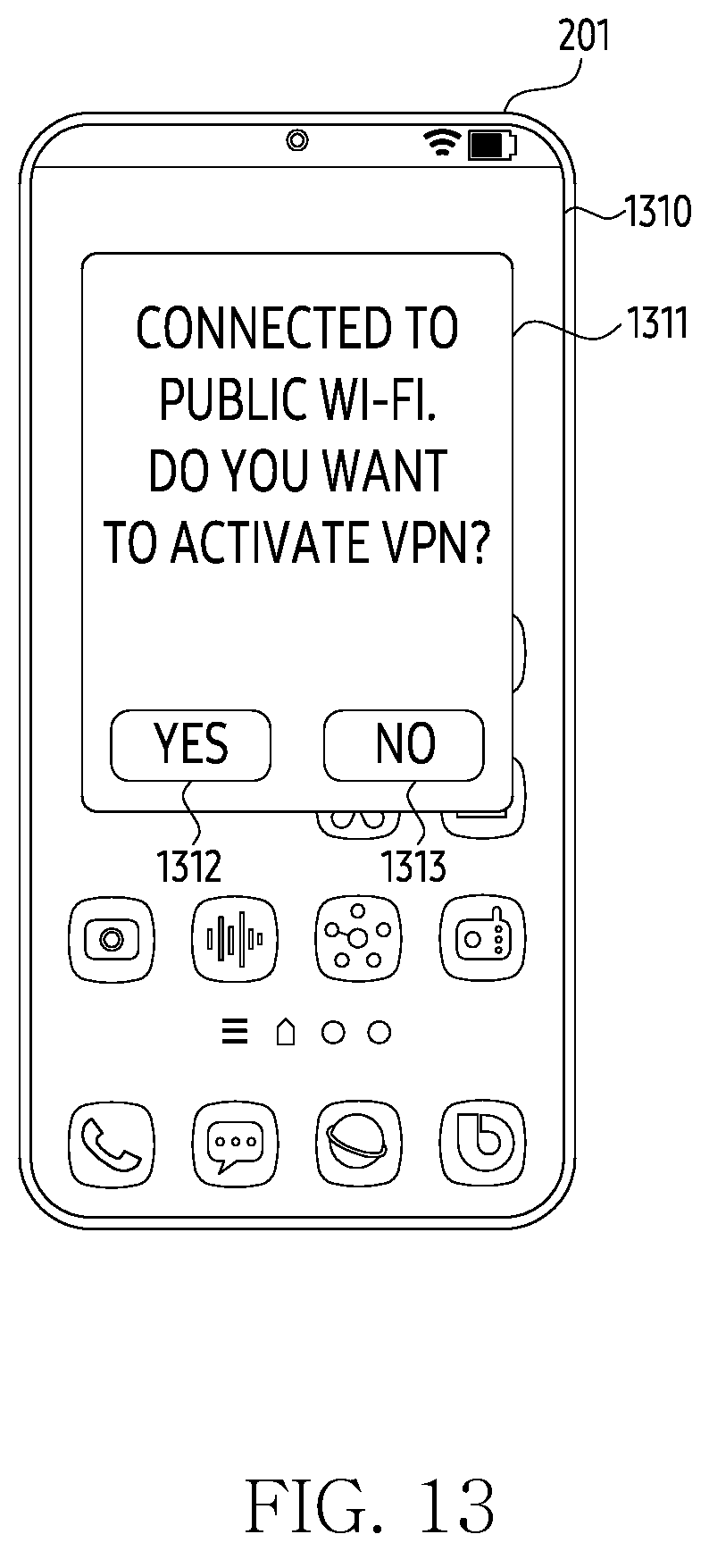 Patent US12101298 Figure 17 – Electronic device, method, and computer readable storage medium for communicating through virtual private network