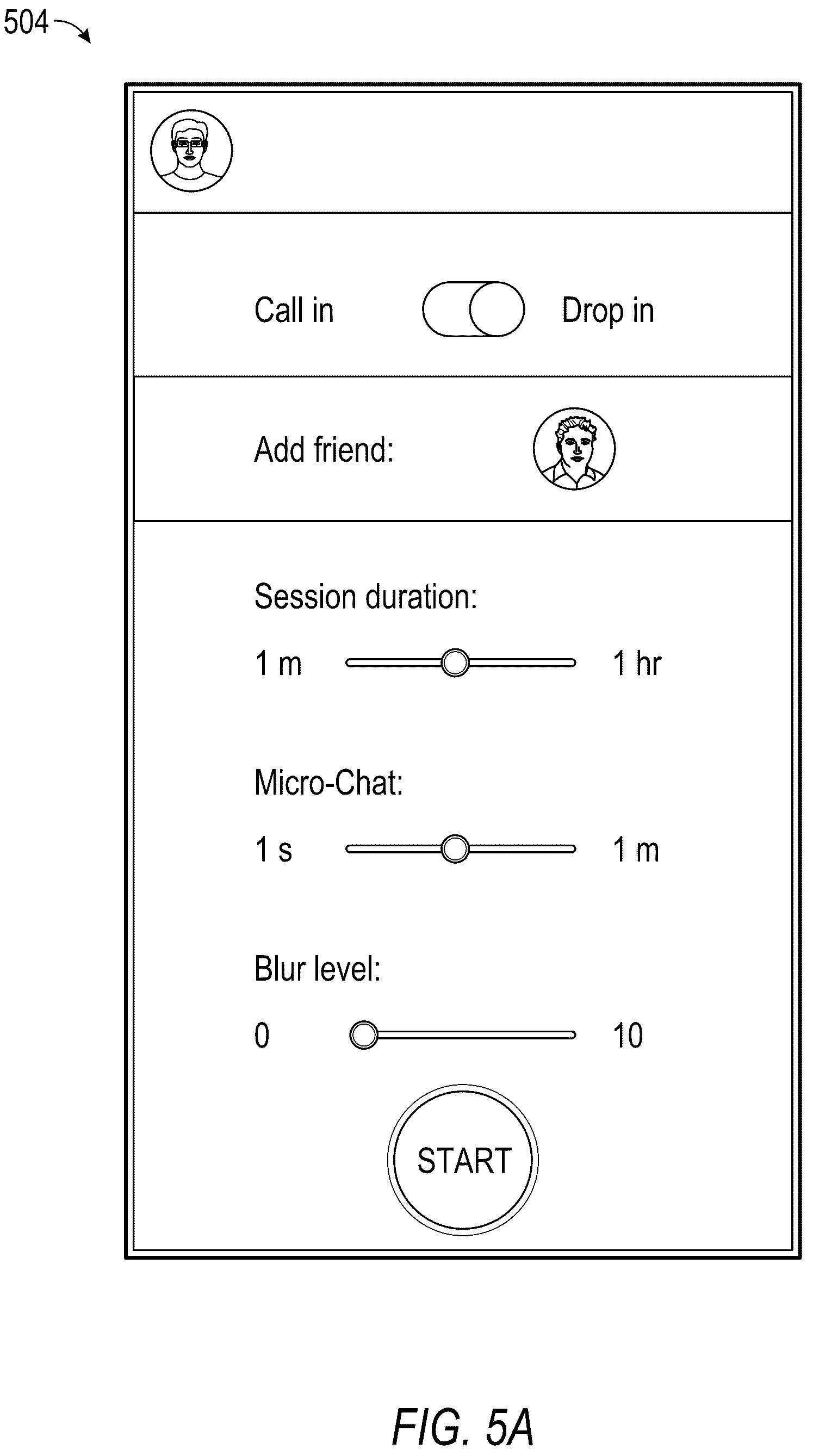 Patent US12101360 Figure 5 – Virtual interaction session to facilitate augmented reality based communication between multiple users