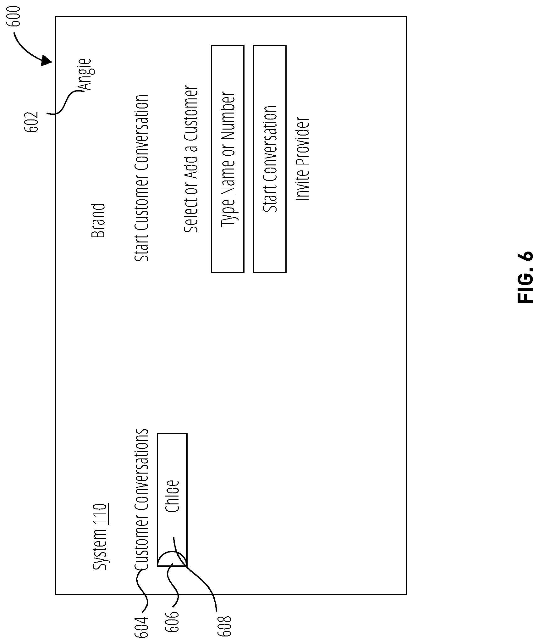 Patent US12101362 Figure 6 – Dynamic provisioning for multiparty conversations across service delivery networks on a single communication channel