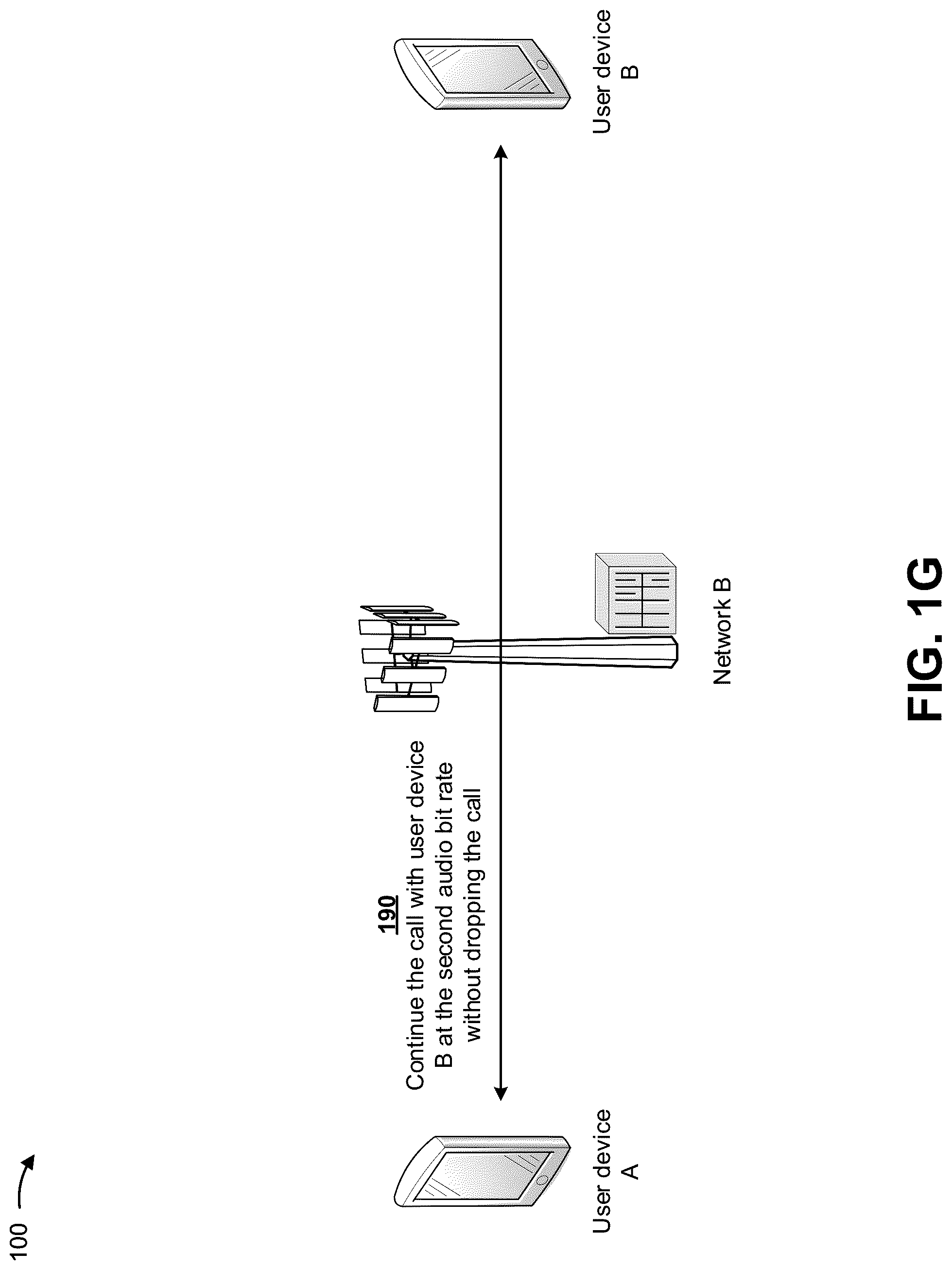 Patent US12101369 Figure 7 – Adapting an audio bit rate based on changing network conditions