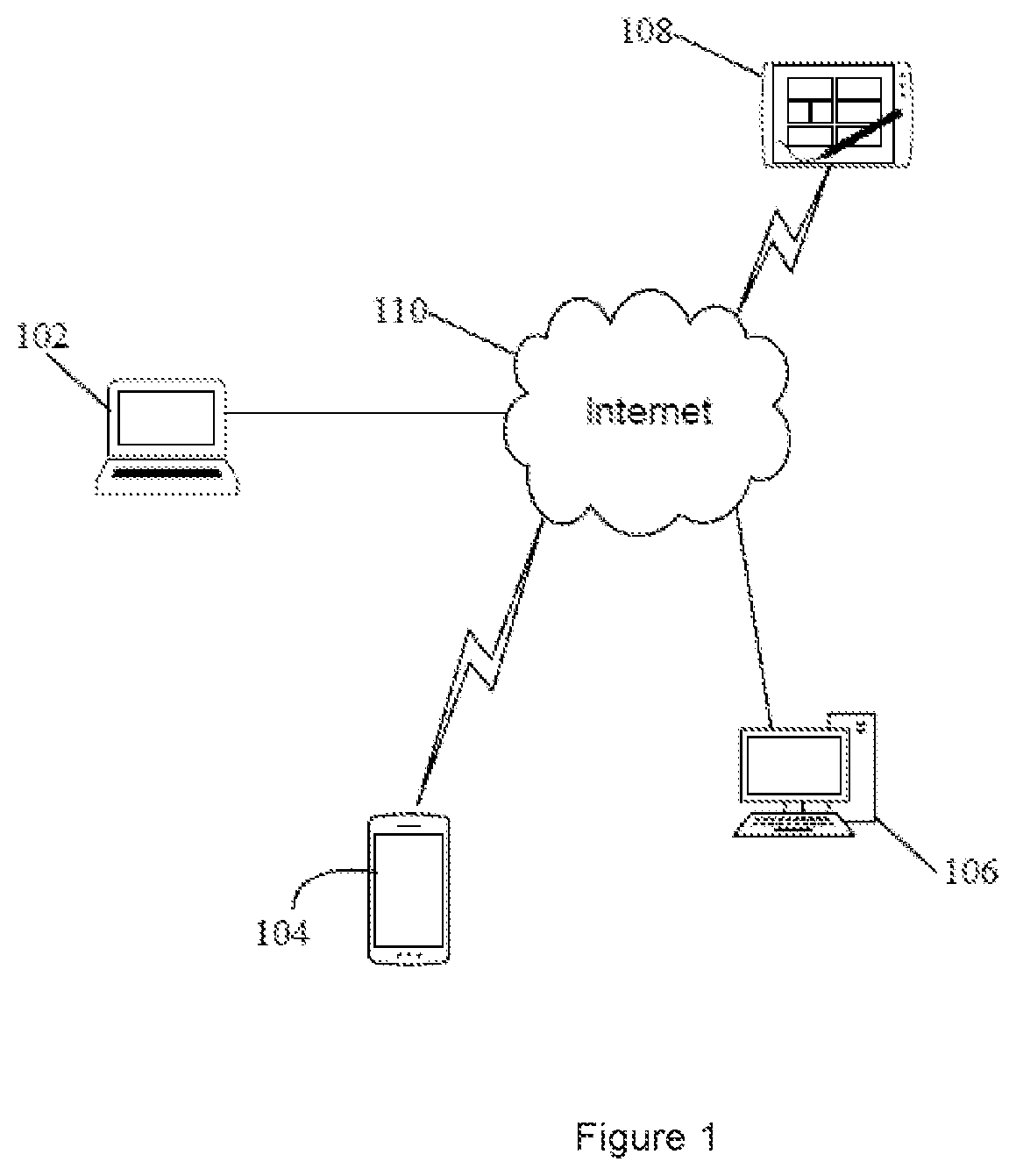 Patent US12101370 Figure 1 – System and method for determining network transmission performance in real-time communication over internet