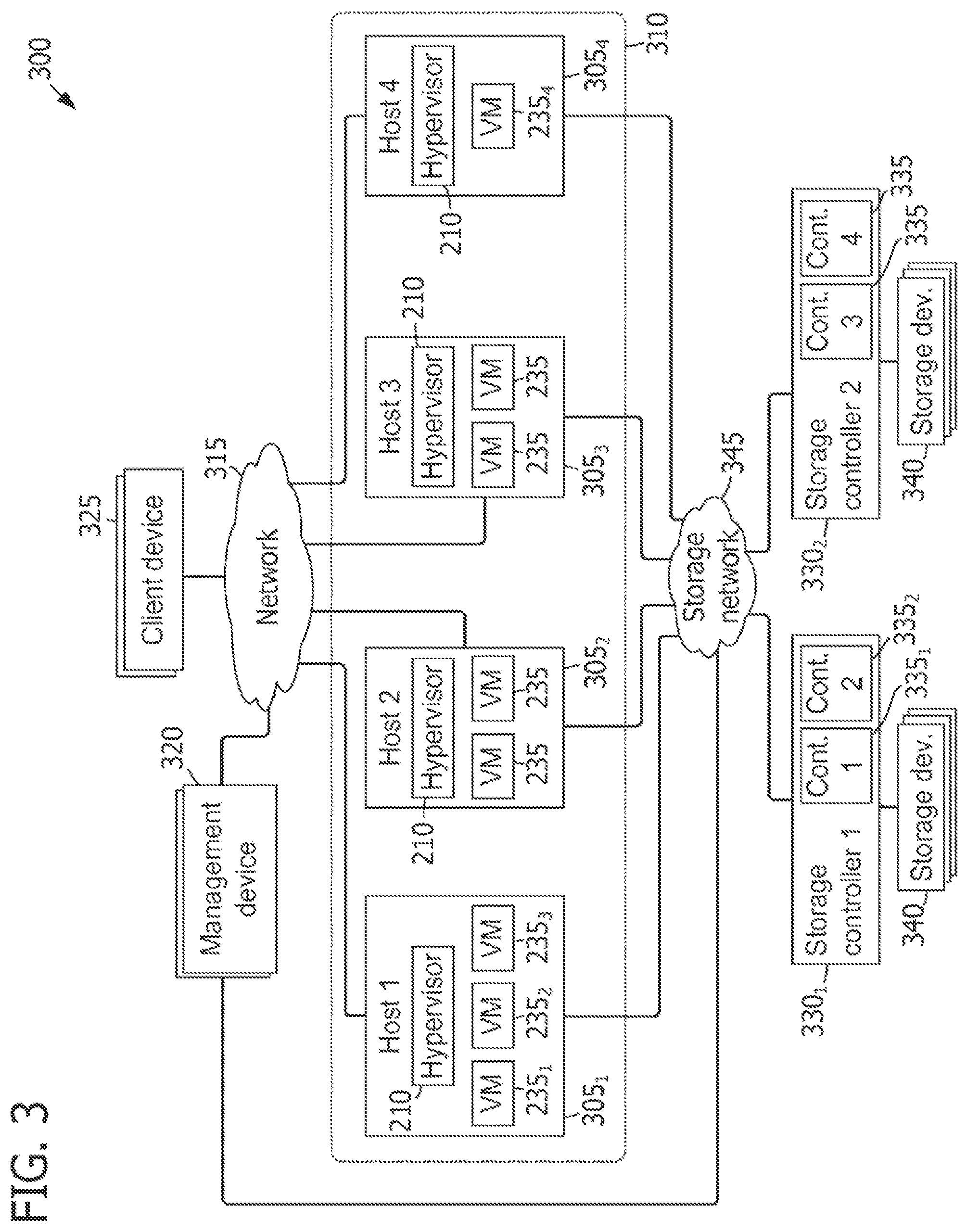 Patent US12101382 Figure 3 – Receiving application-specific data in-flight (DIF) services along a communication path selected based on a DIF services policy associated with a VM