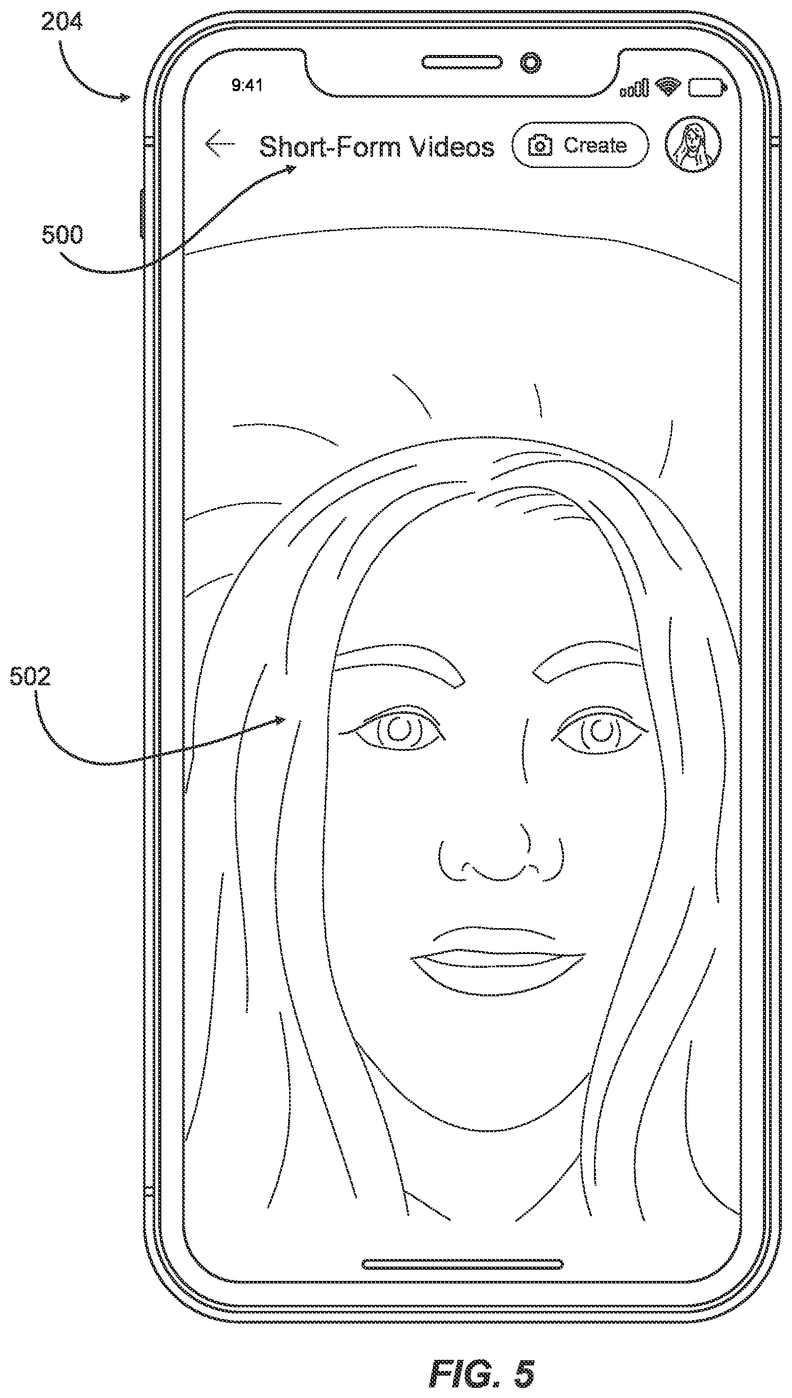 Patent US12101383 Figure 5 – Systems and methods for prioritizing digital social media posts within a social media interface