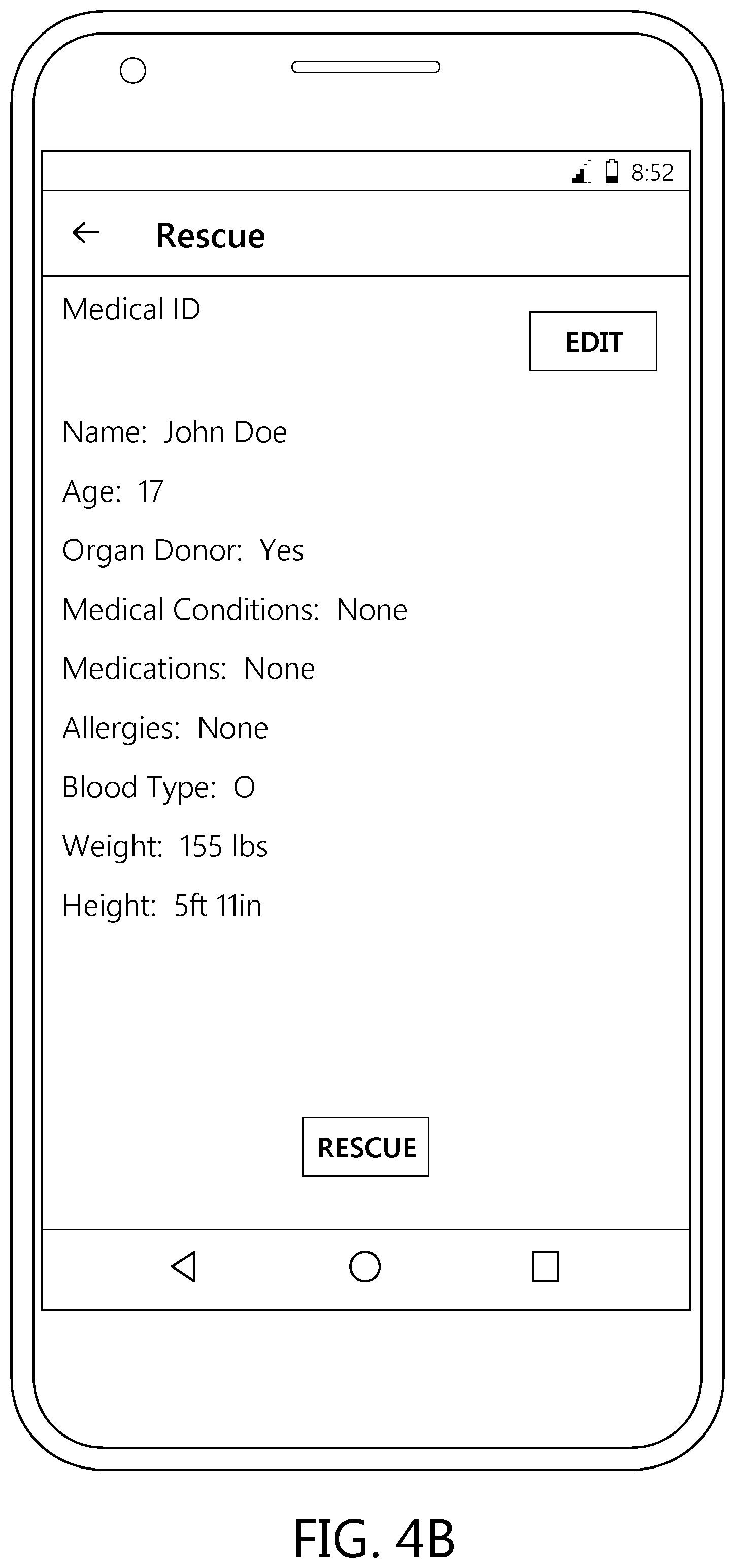 Patent US12101387 Figure 11 – Emergency response system