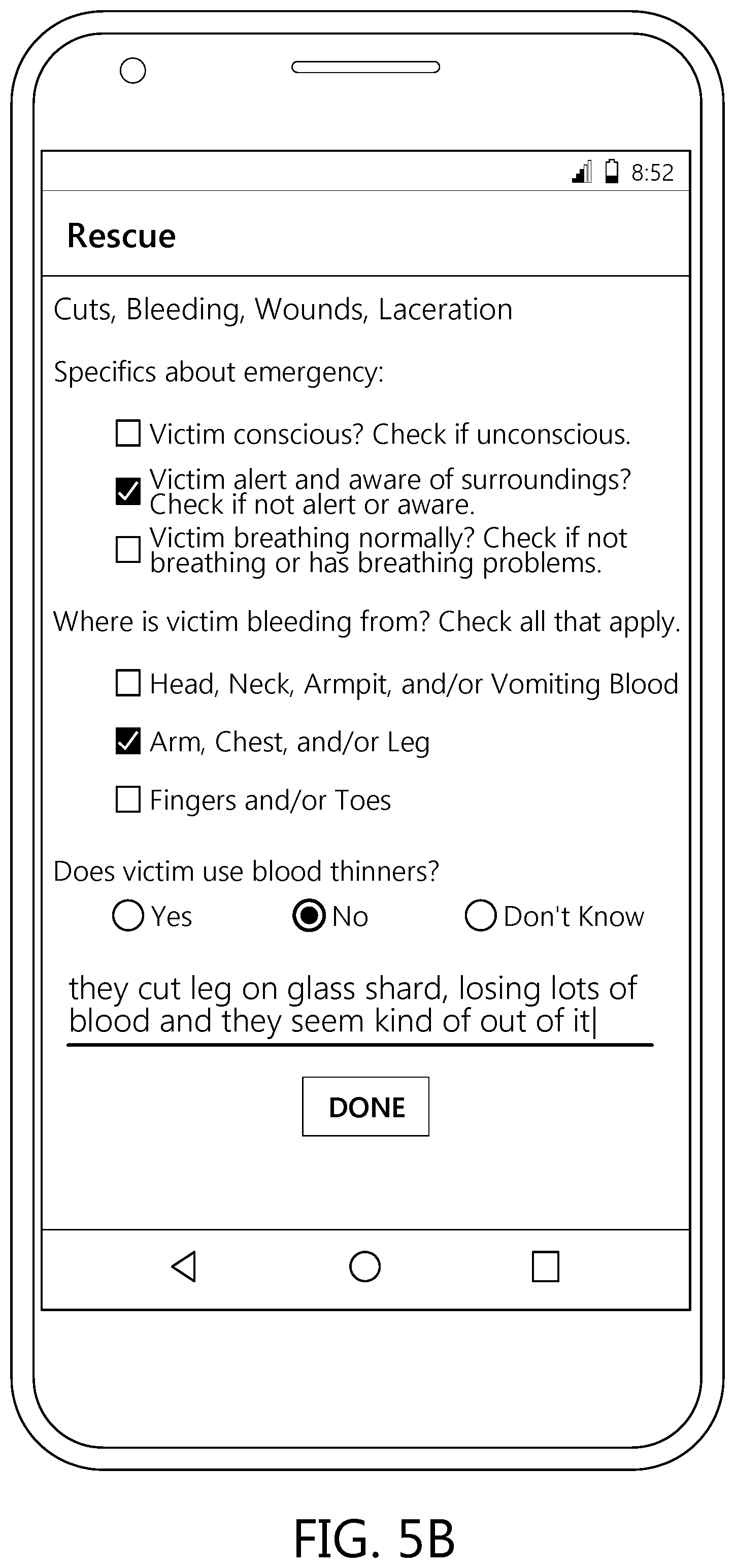 Patent US12101387 Figure 13 – Emergency response system