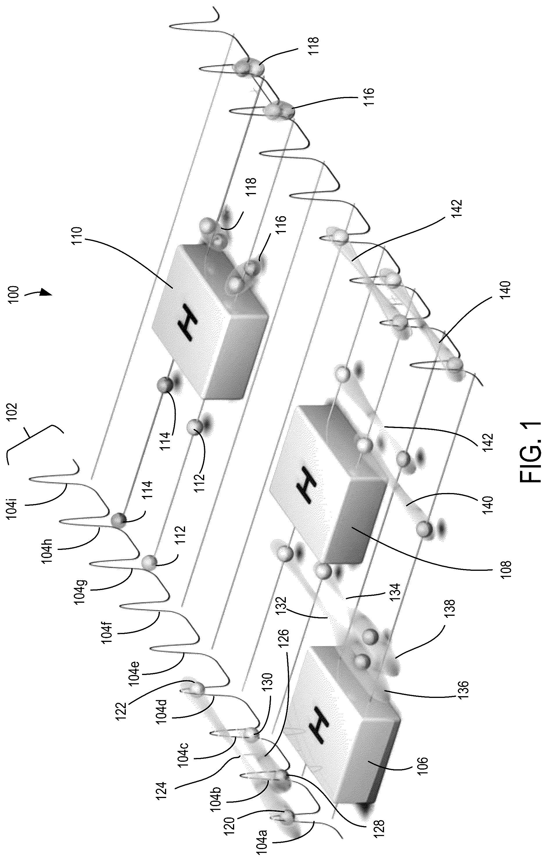 Patent US12101398 Figure 1 – Quantum frequency processor for provable cybersecurity