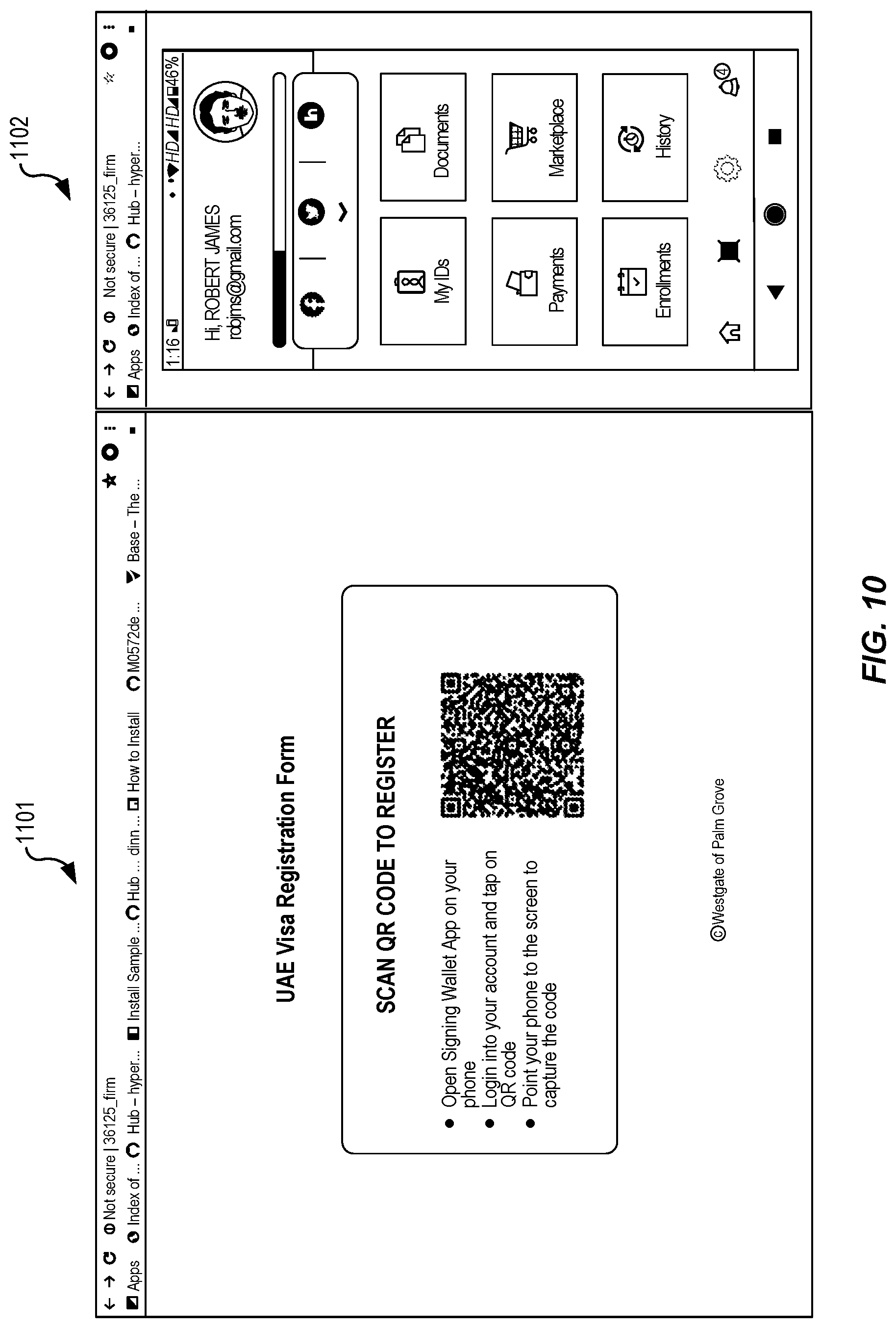 Patent US12101399 Figure 10 – Secure storage techniques utilizing consortium distributed ledgers