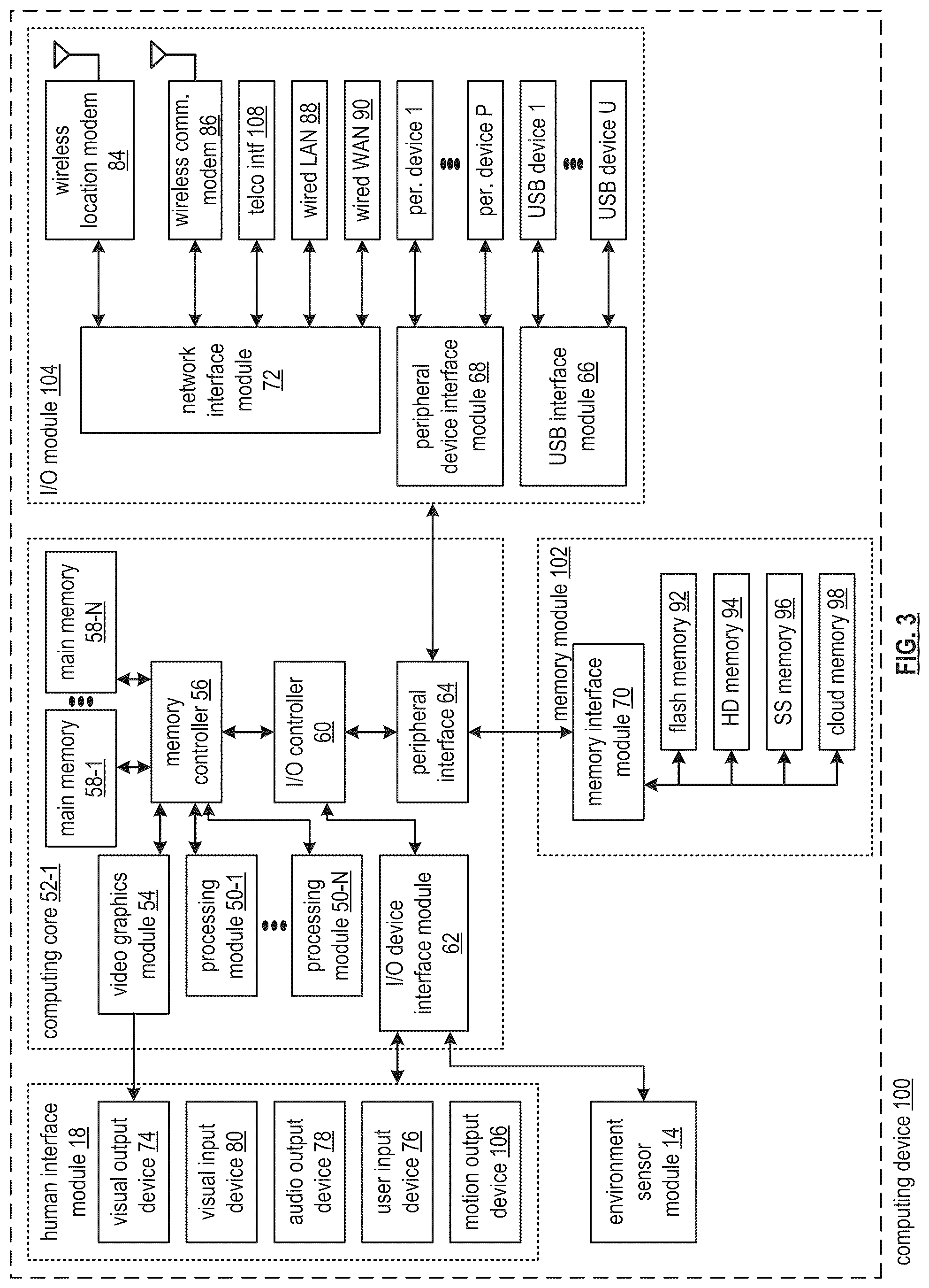 Patent US12101405 Figure 3 – Generating a virtual reality environment